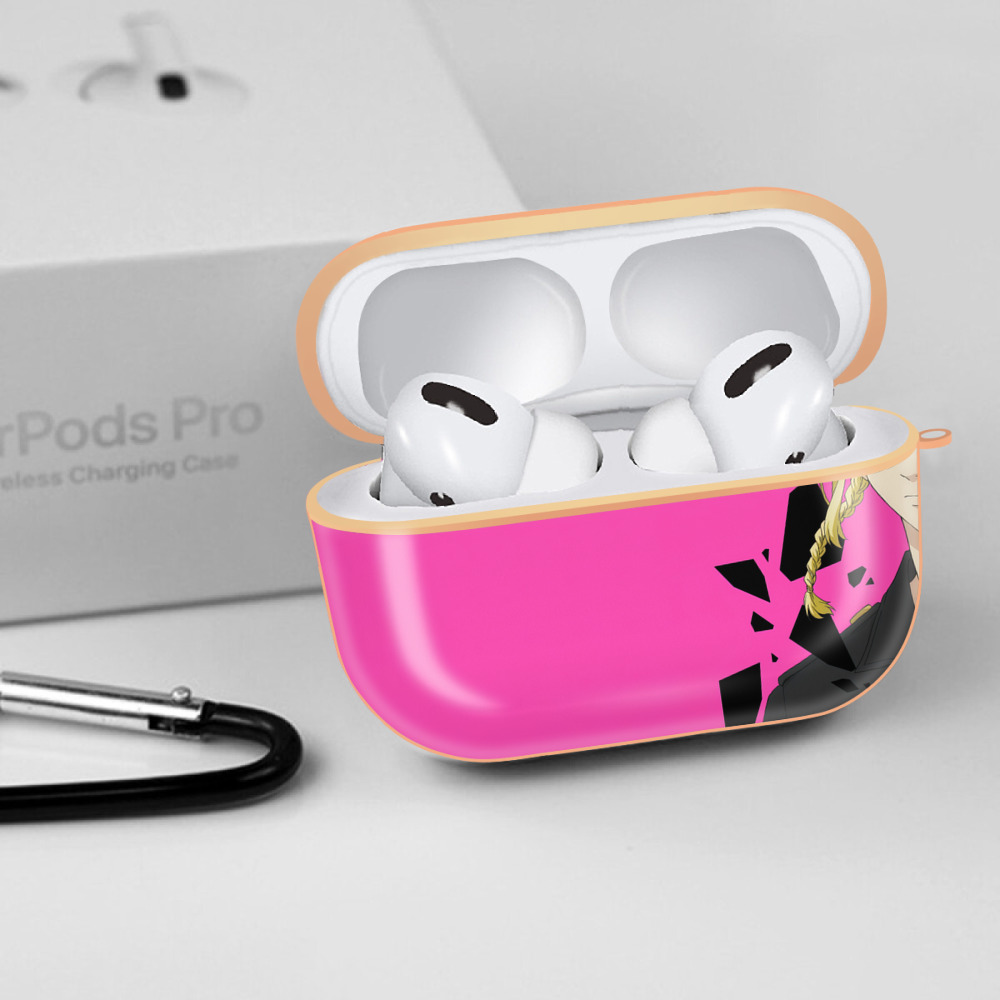 東京リベンジャーズ Tokyo Revengers 【AirPods Pro用】ハードシェル保護ケース｜耐衝撃・防指紋・カラビナ付き商品仕様