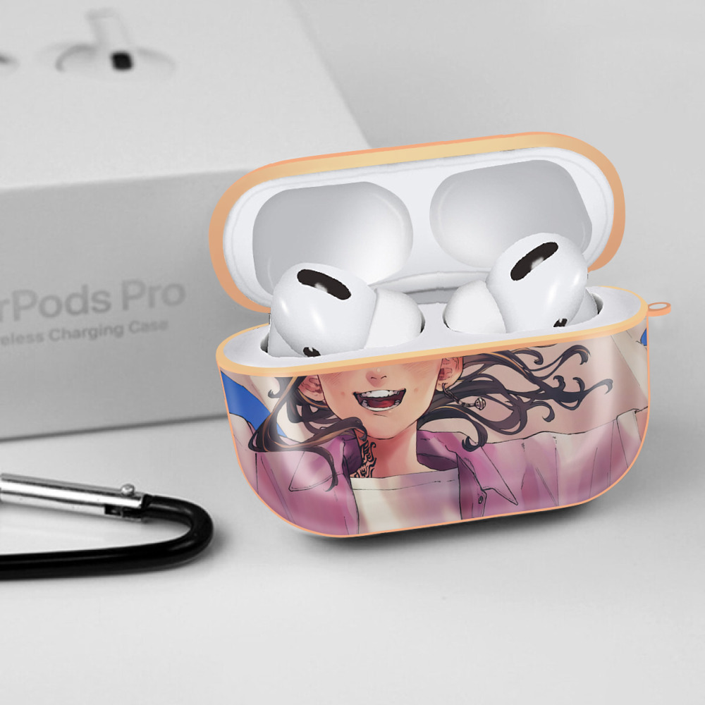 東京リベンジャーズ Tokyo Revengers 【AirPods Pro用】ハードシェル保護ケース｜耐衝撃・防指紋・カラビナ付き商品仕様