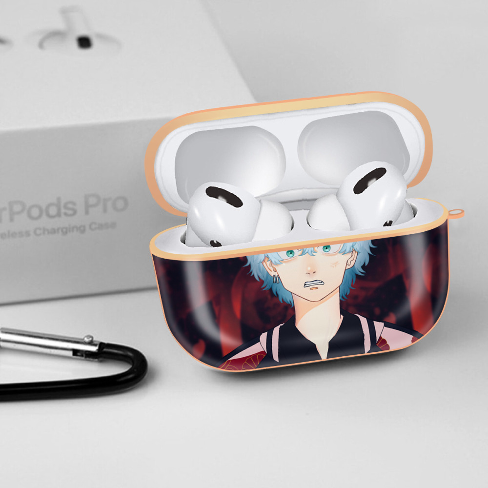 東京リベンジャーズ Tokyo Revengers 【AirPods Pro用】ハードシェル保護ケース｜耐衝撃・防指紋・カラビナ付き商品仕様
