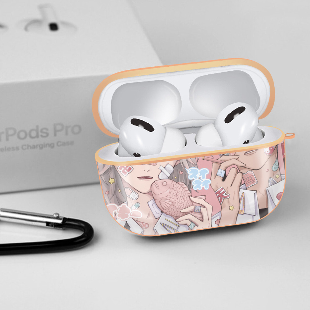 東京リベンジャーズ Tokyo Revengers 【AirPods Pro用】ハードシェル保護ケース｜耐衝撃・防指紋・カラビナ付き商品仕様