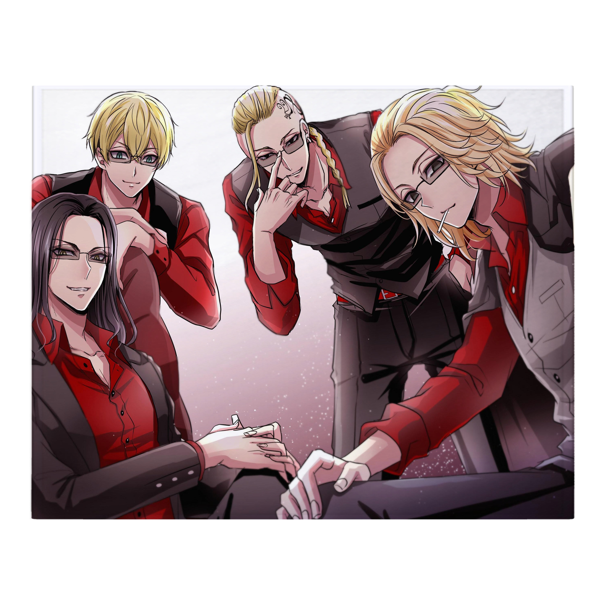 （画像用） 東京リベンジャーズ Tokyo Revengers フランネルブランケット・多サイズ対応（横型）