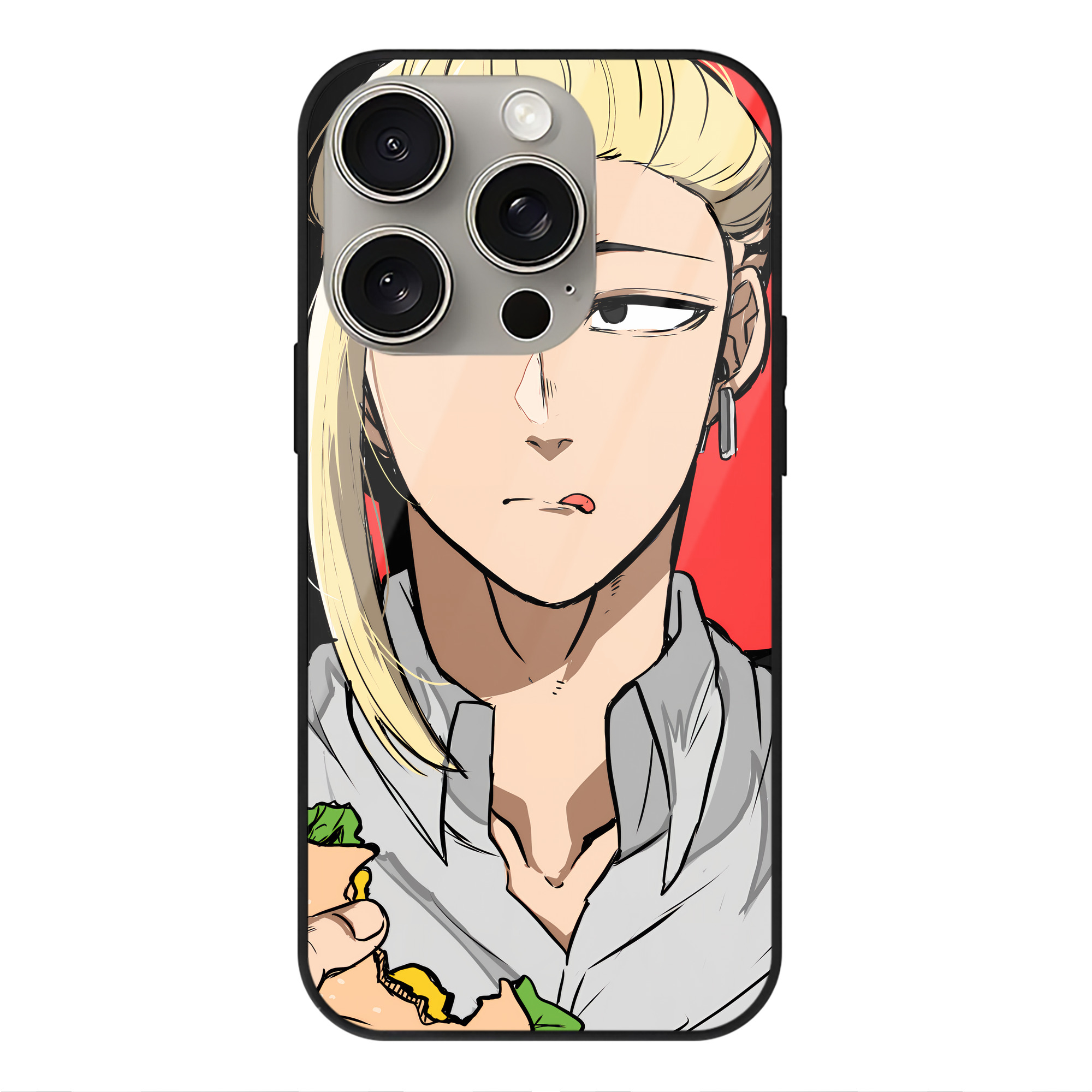 （画像用） 東京リベンジャーズ Tokyo Revengers 【iPhone15Pro対応】スマホケース 耐衝撃＆黄変防止 背面ガラス