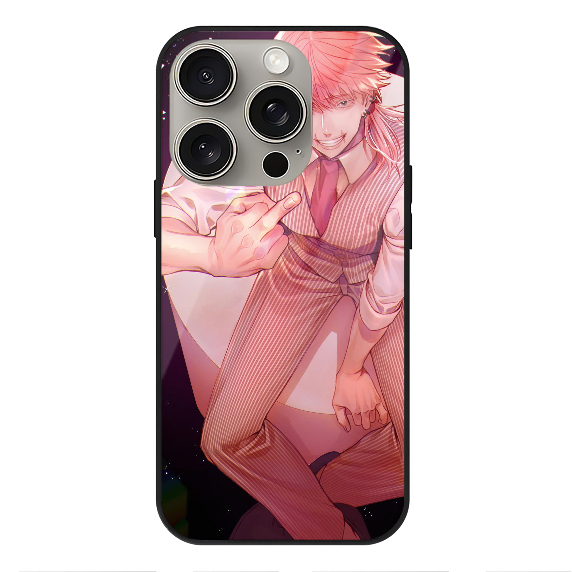 （画像用） 東京リベンジャーズ Tokyo Revengers 【iPhone15Pro対応】スマホケース 耐衝撃＆黄変防止 背面ガラス