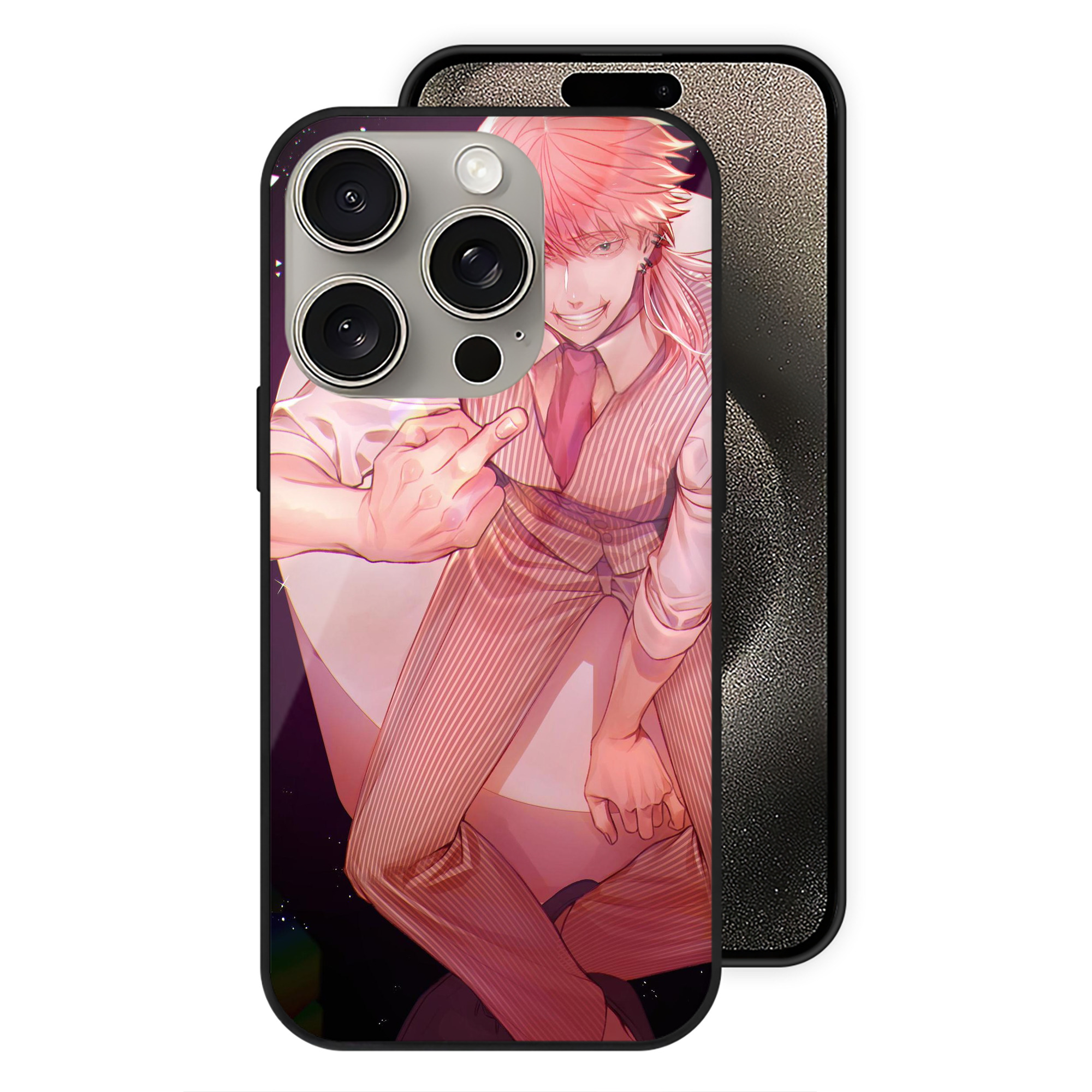 （画像用） 東京リベンジャーズ Tokyo Revengers 【iPhone15Pro対応】スマホケース 耐衝撃＆黄変防止 背面ガラス