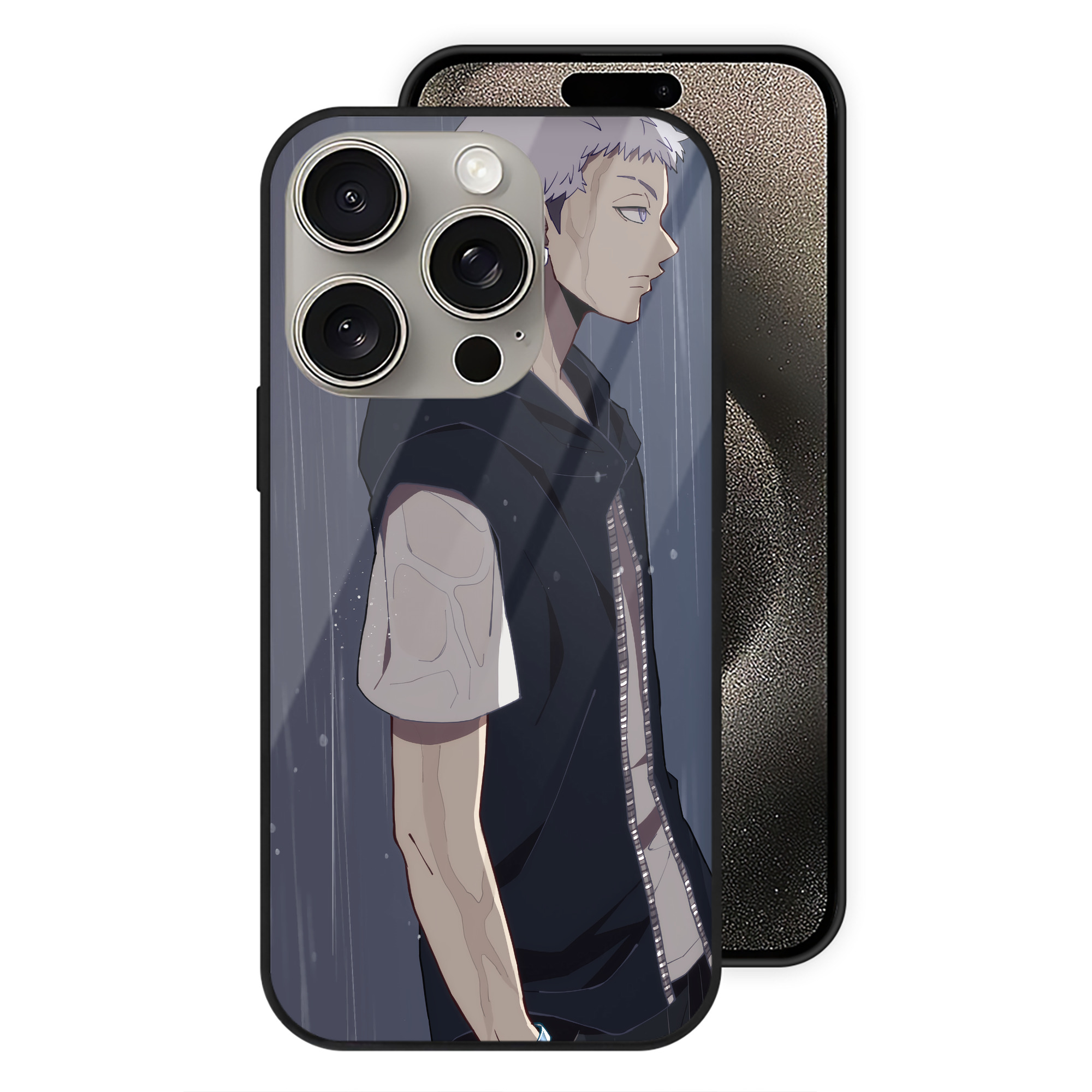（画像用） 東京リベンジャーズ Tokyo Revengers 【iPhone15Pro対応】スマホケース 耐衝撃＆黄変防止 背面ガラス