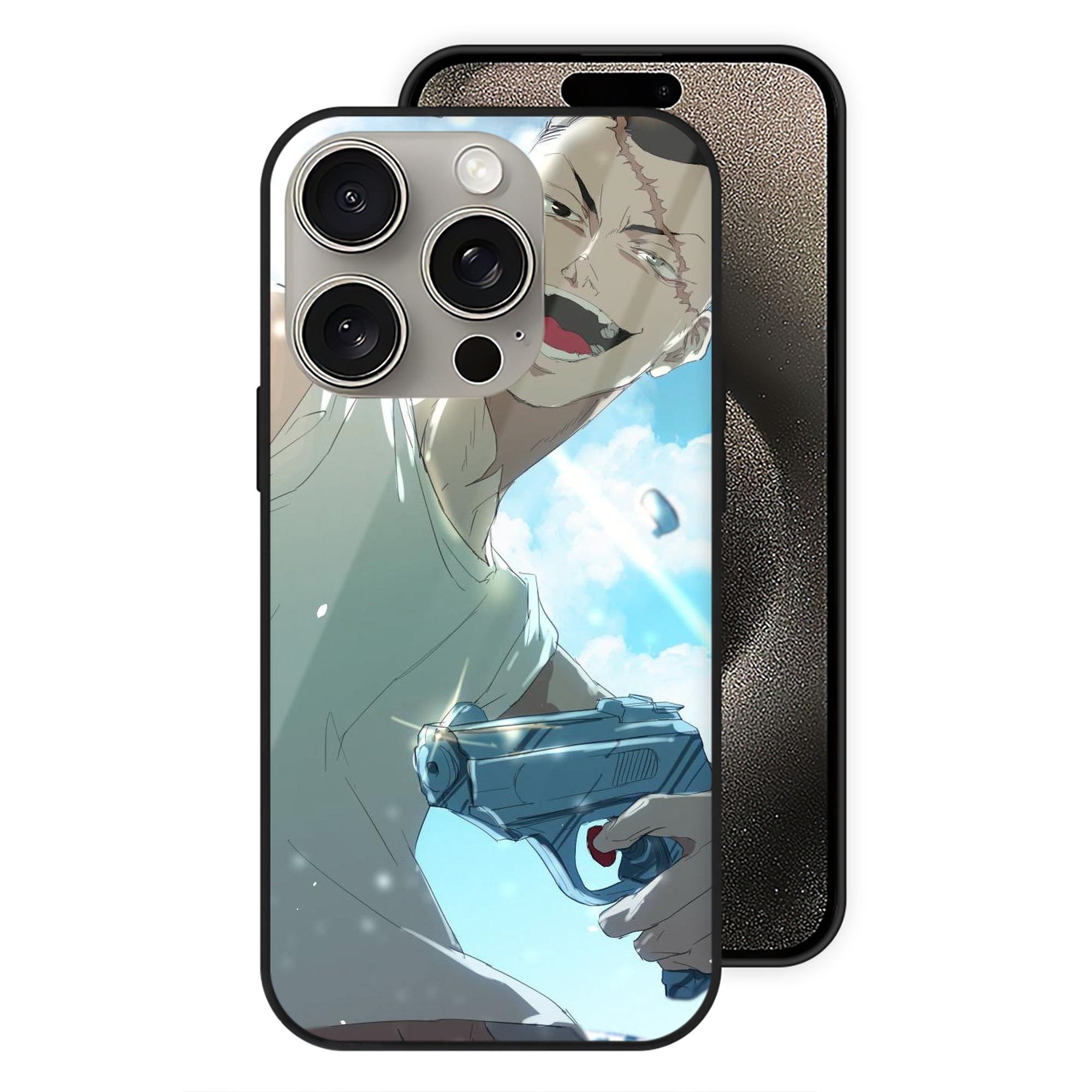 （画像用） 東京リベンジャーズ Tokyo Revengers 【iPhone15Pro対応】スマホケース 耐衝撃＆黄変防止 背面ガラス
