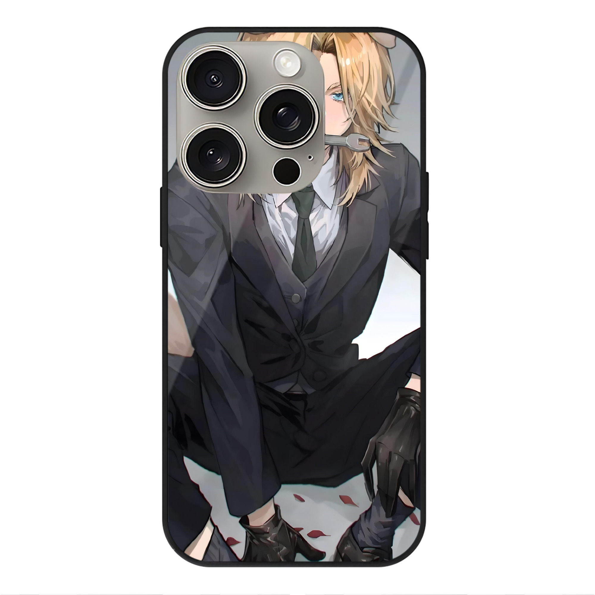 （画像用） 東京リベンジャーズ Tokyo Revengers 【iPhone15Pro対応】スマホケース 耐衝撃＆黄変防止 背面ガラス
