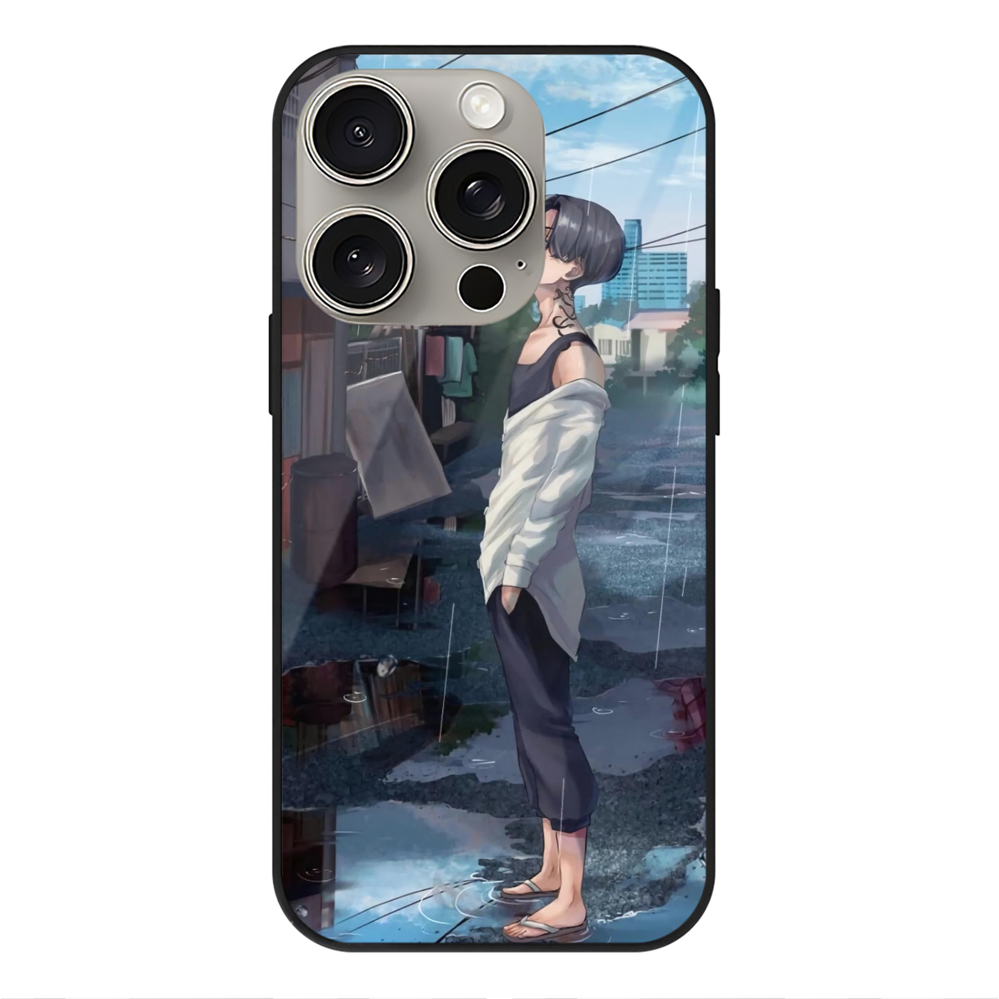 （画像用） 東京リベンジャーズ Tokyo Revengers 【iPhone15Pro対応】スマホケース 耐衝撃＆黄変防止 背面ガラス