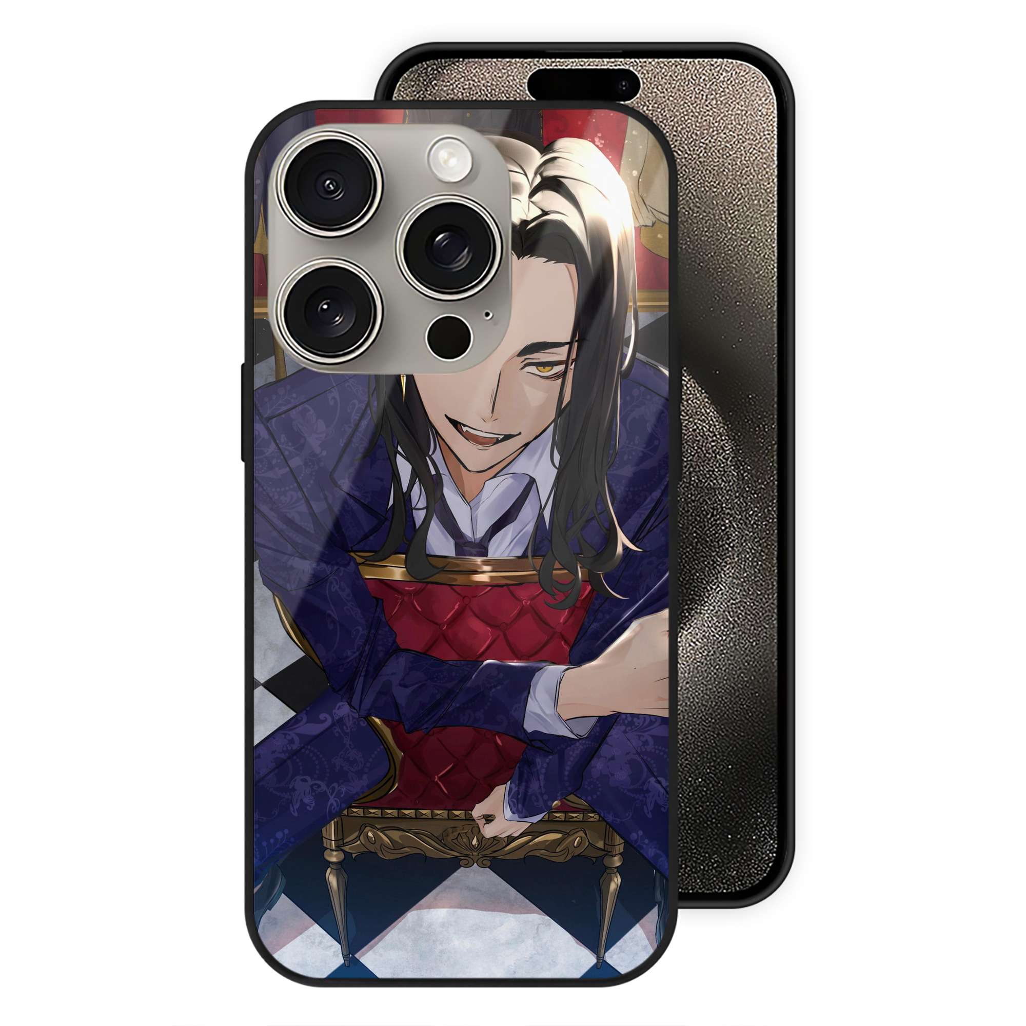 （画像用） 東京リベンジャーズ Tokyo Revengers 【iPhone15Pro対応】スマホケース 耐衝撃＆黄変防止 背面ガラス