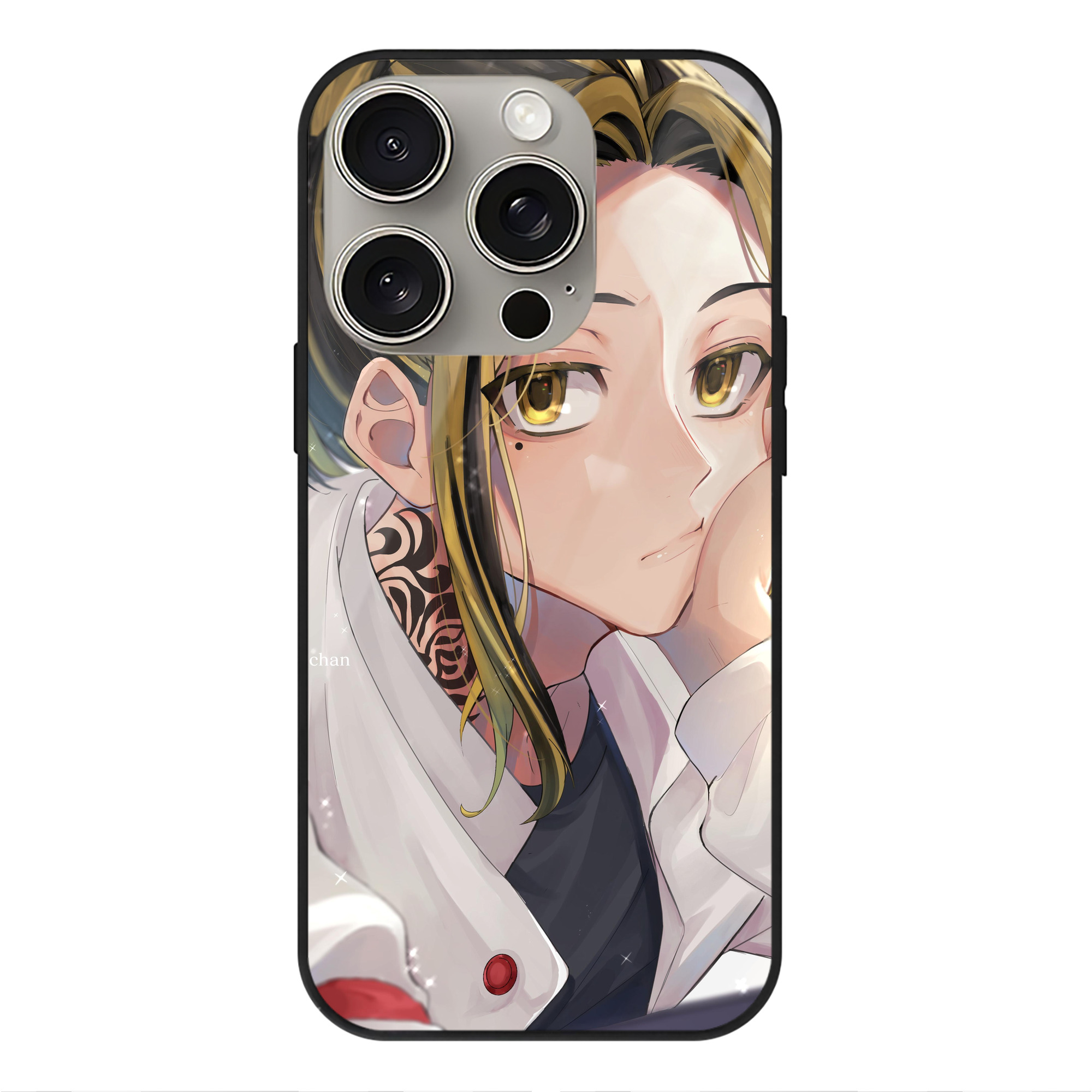 （画像用） 東京リベンジャーズ Tokyo Revengers 【iPhone15Pro対応】スマホケース 耐衝撃＆黄変防止 背面ガラス