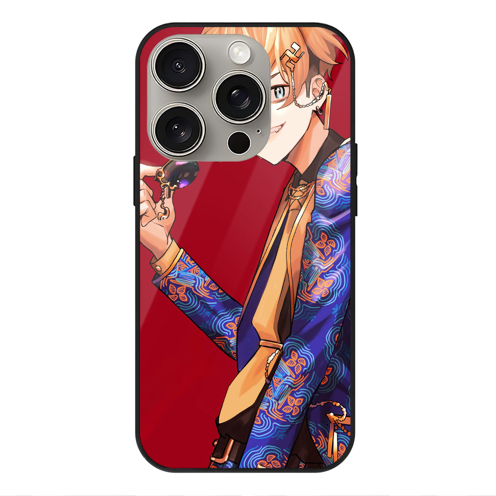 （画像用） 東京リベンジャーズ Tokyo Revengers 【iPhone15Pro対応】スマホケース 耐衝撃＆黄変防止 背面ガラス