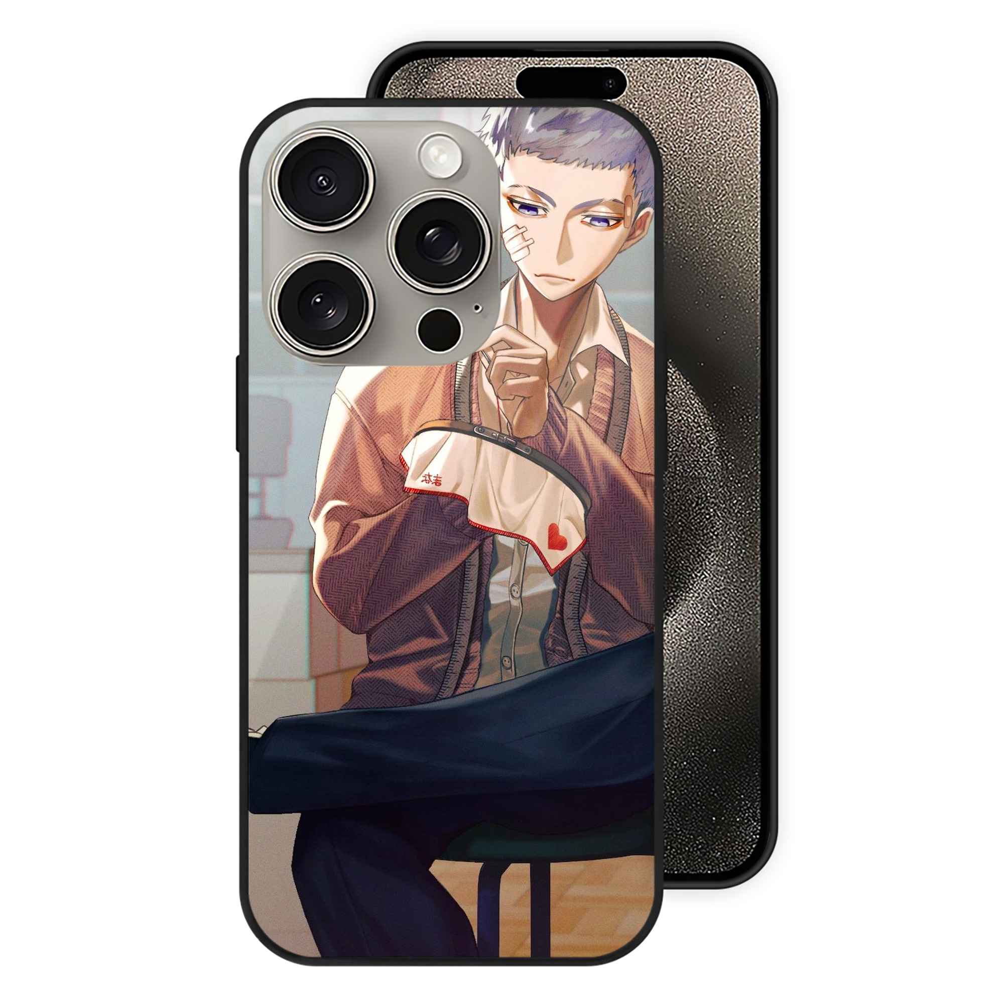 （画像用） 東京リベンジャーズ Tokyo Revengers 【iPhone15Pro対応】スマホケース 耐衝撃＆黄変防止 背面ガラス