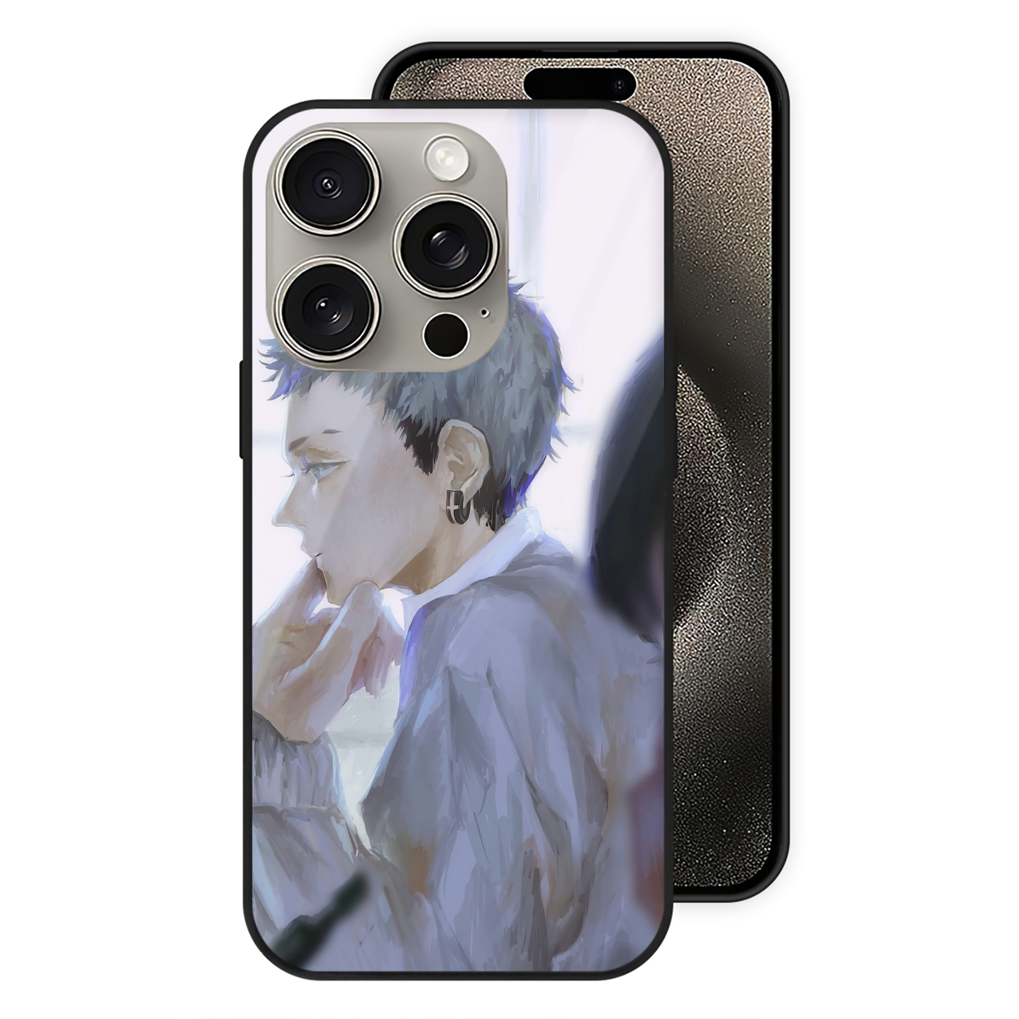 （画像用） 東京リベンジャーズ Tokyo Revengers 【iPhone15Pro対応】スマホケース 耐衝撃＆黄変防止 背面ガラス