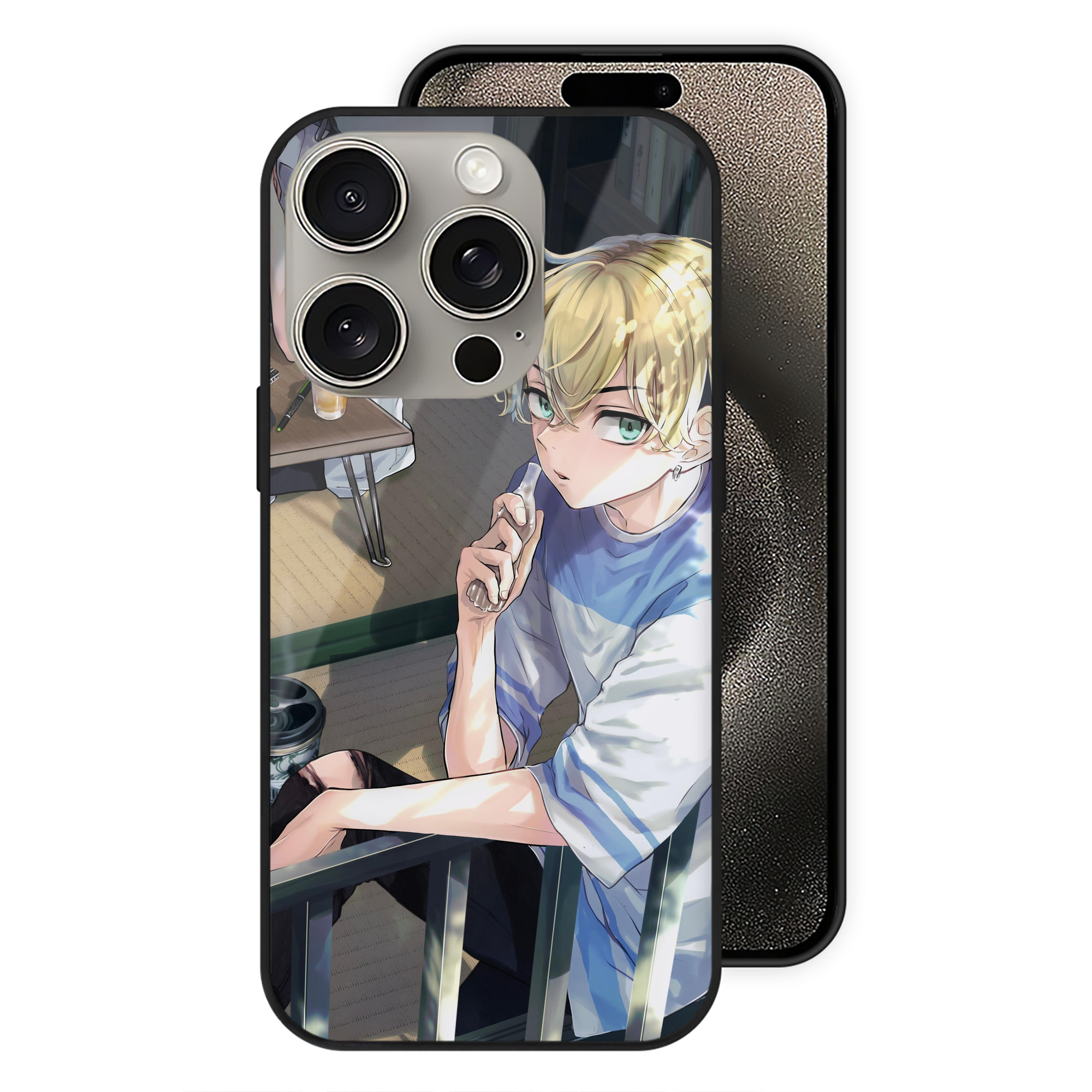 （画像用） 東京リベンジャーズ Tokyo Revengers 【iPhone15Pro対応】スマホケース 耐衝撃＆黄変防止 背面ガラス