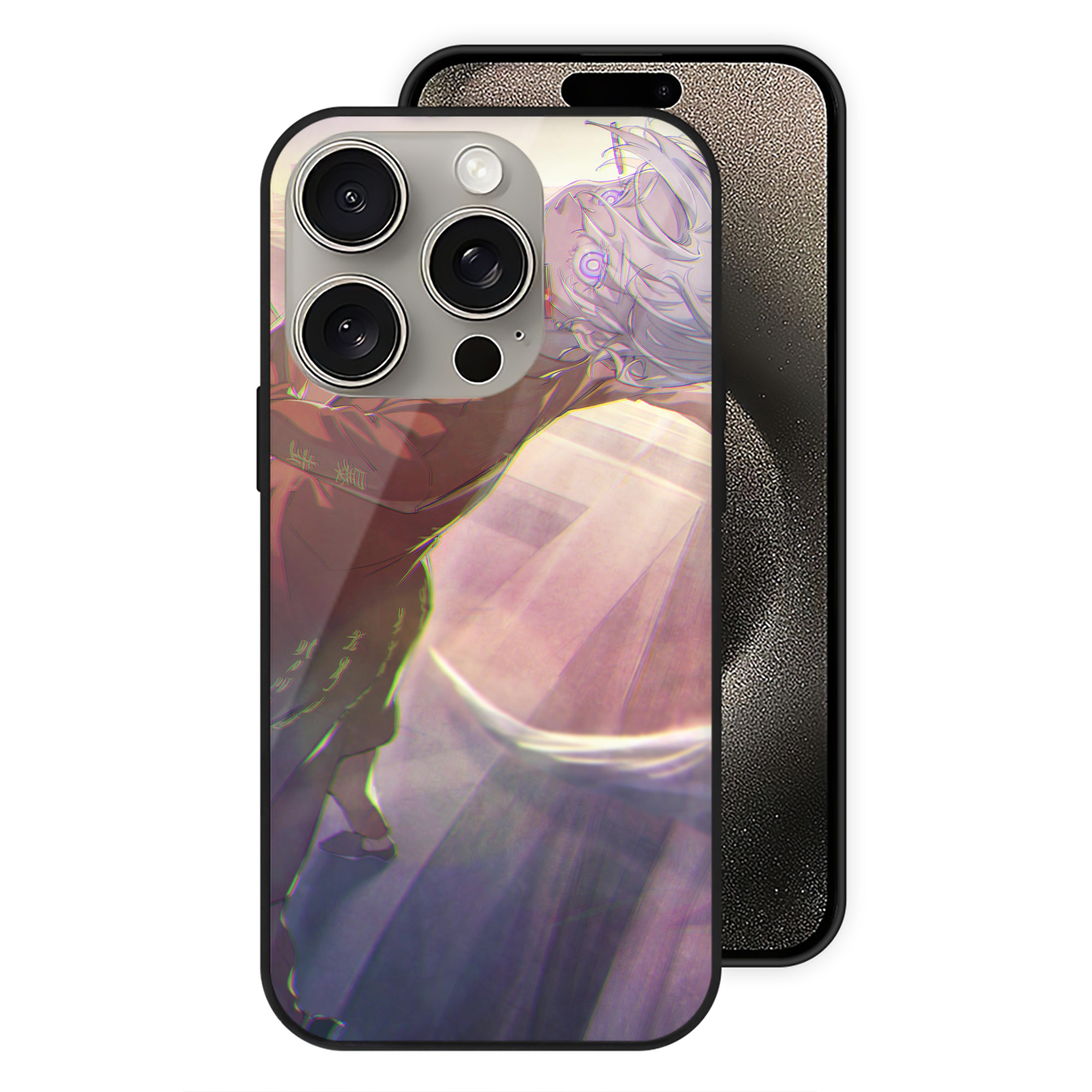 （画像用） 東京リベンジャーズ Tokyo Revengers 【iPhone15Pro対応】スマホケース 耐衝撃＆黄変防止 背面ガラス
