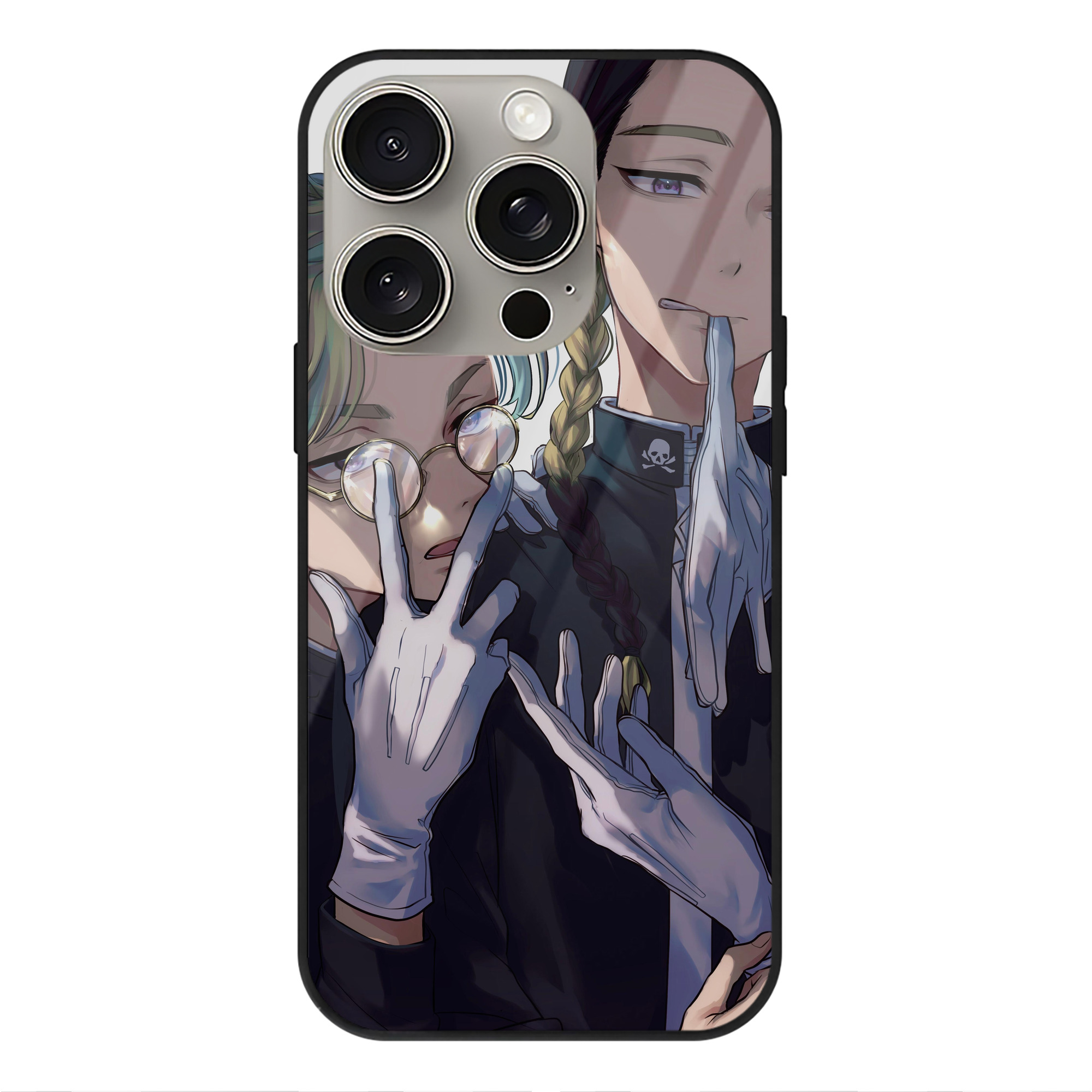 （画像用） 東京リベンジャーズ Tokyo Revengers 【iPhone15Pro対応】スマホケース 耐衝撃＆黄変防止 背面ガラス