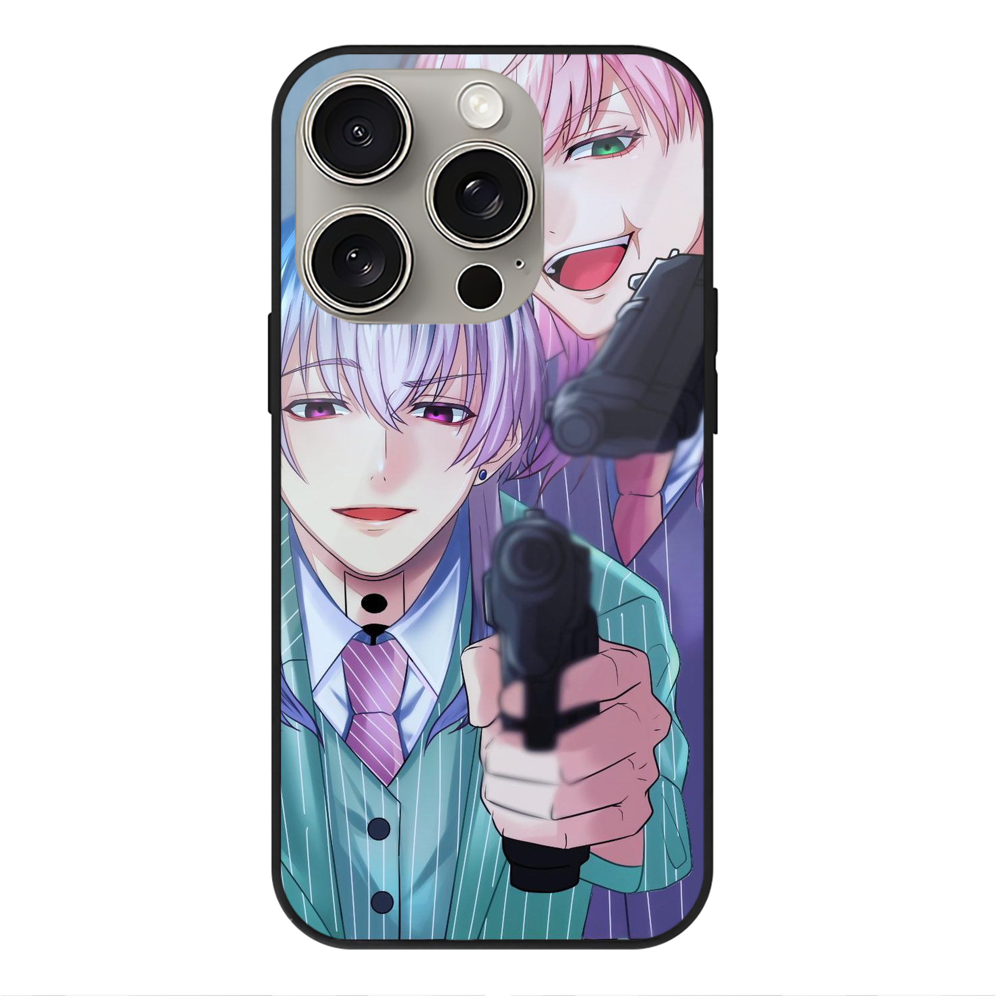 （画像用） 東京リベンジャーズ Tokyo Revengers 【iPhone15Pro対応】スマホケース 耐衝撃＆黄変防止 背面ガラス