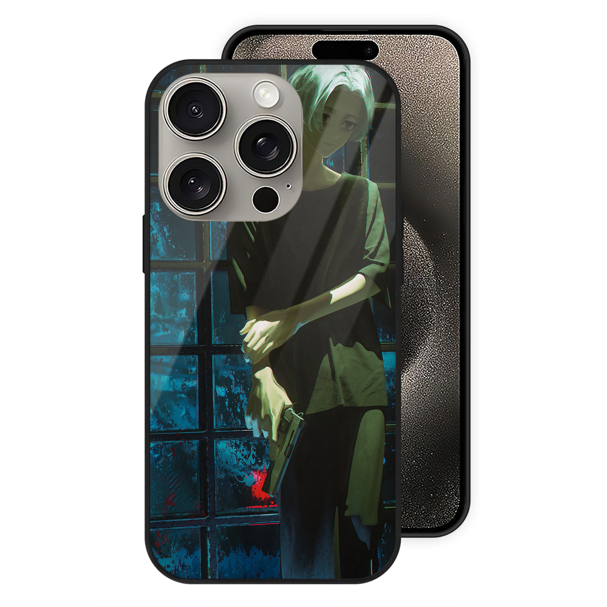 （画像用） 東京リベンジャーズ Tokyo Revengers 【iPhone15Pro対応】スマホケース 耐衝撃＆黄変防止 背面ガラス