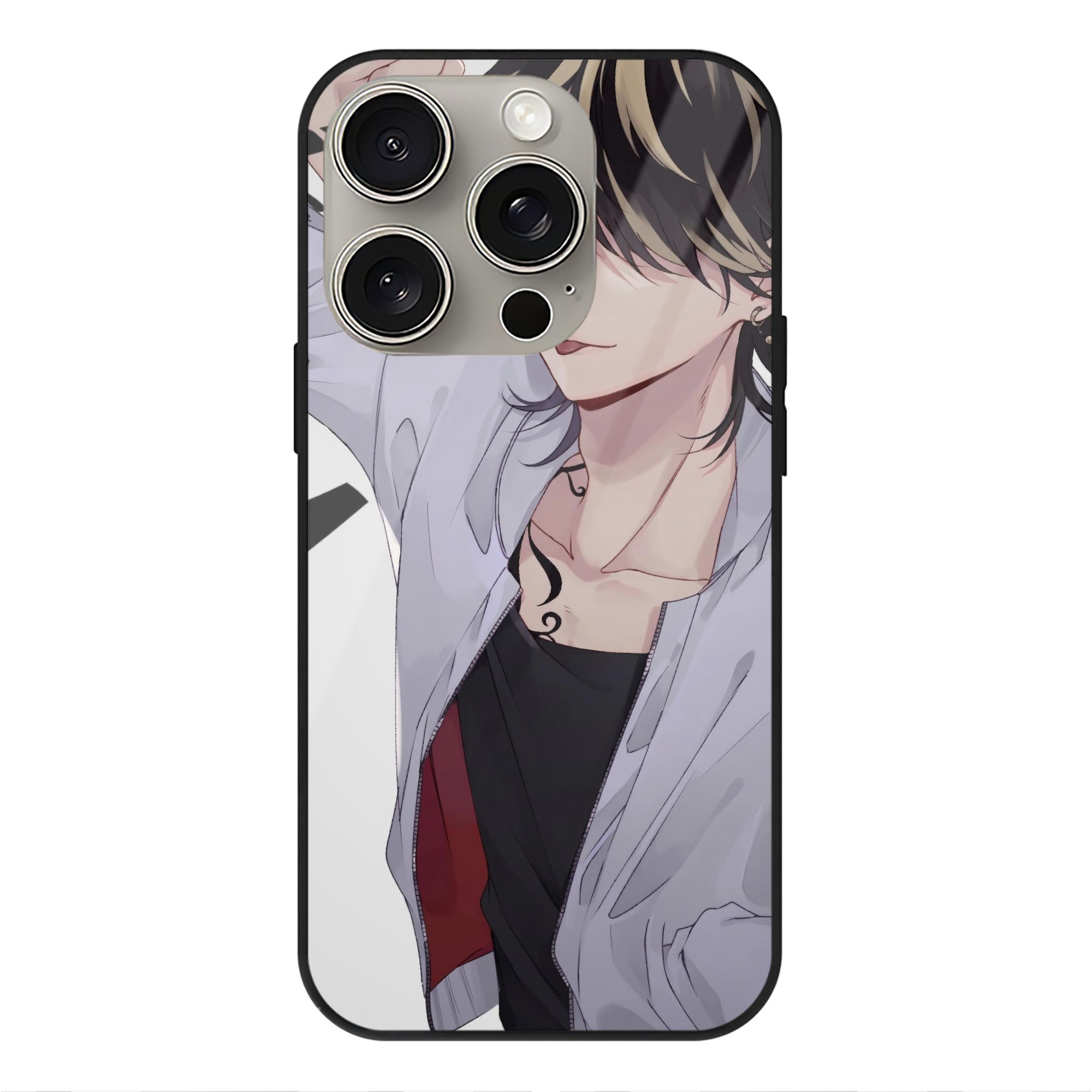 （画像用） 東京リベンジャーズ Tokyo Revengers 【iPhone15Pro対応】スマホケース 耐衝撃＆黄変防止 背面ガラス
