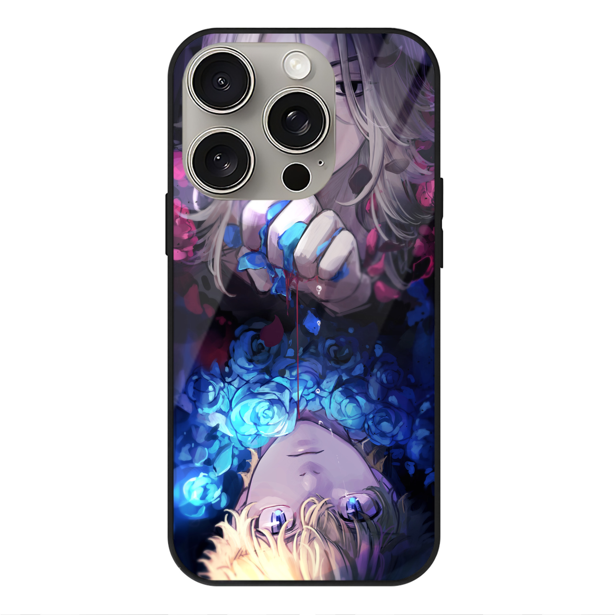 （画像用） 東京リベンジャーズ Tokyo Revengers 【iPhone15Pro対応】スマホケース 耐衝撃＆黄変防止 背面ガラス