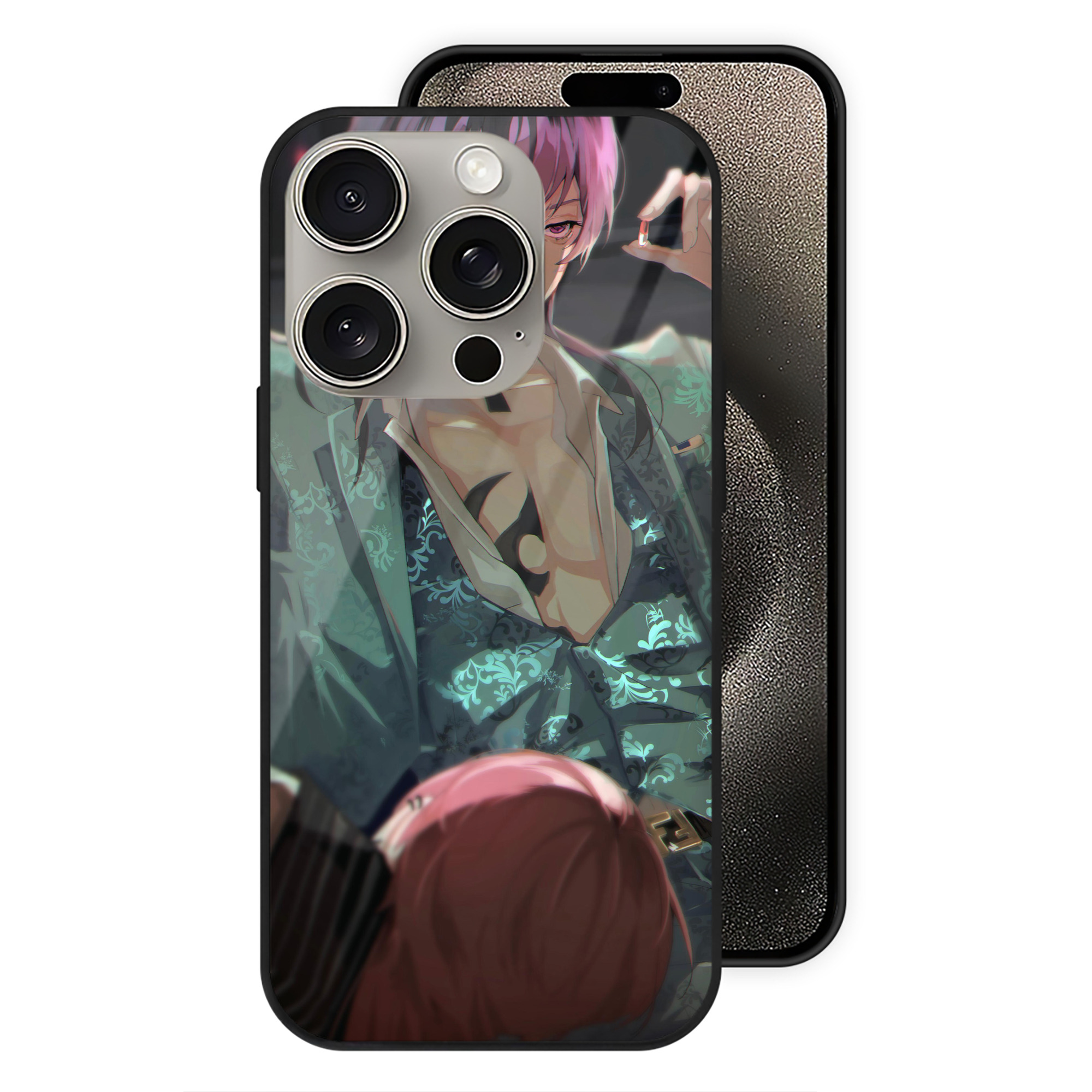 （画像用） 東京リベンジャーズ Tokyo Revengers 【iPhone15Pro対応】スマホケース 耐衝撃＆黄変防止 背面ガラス