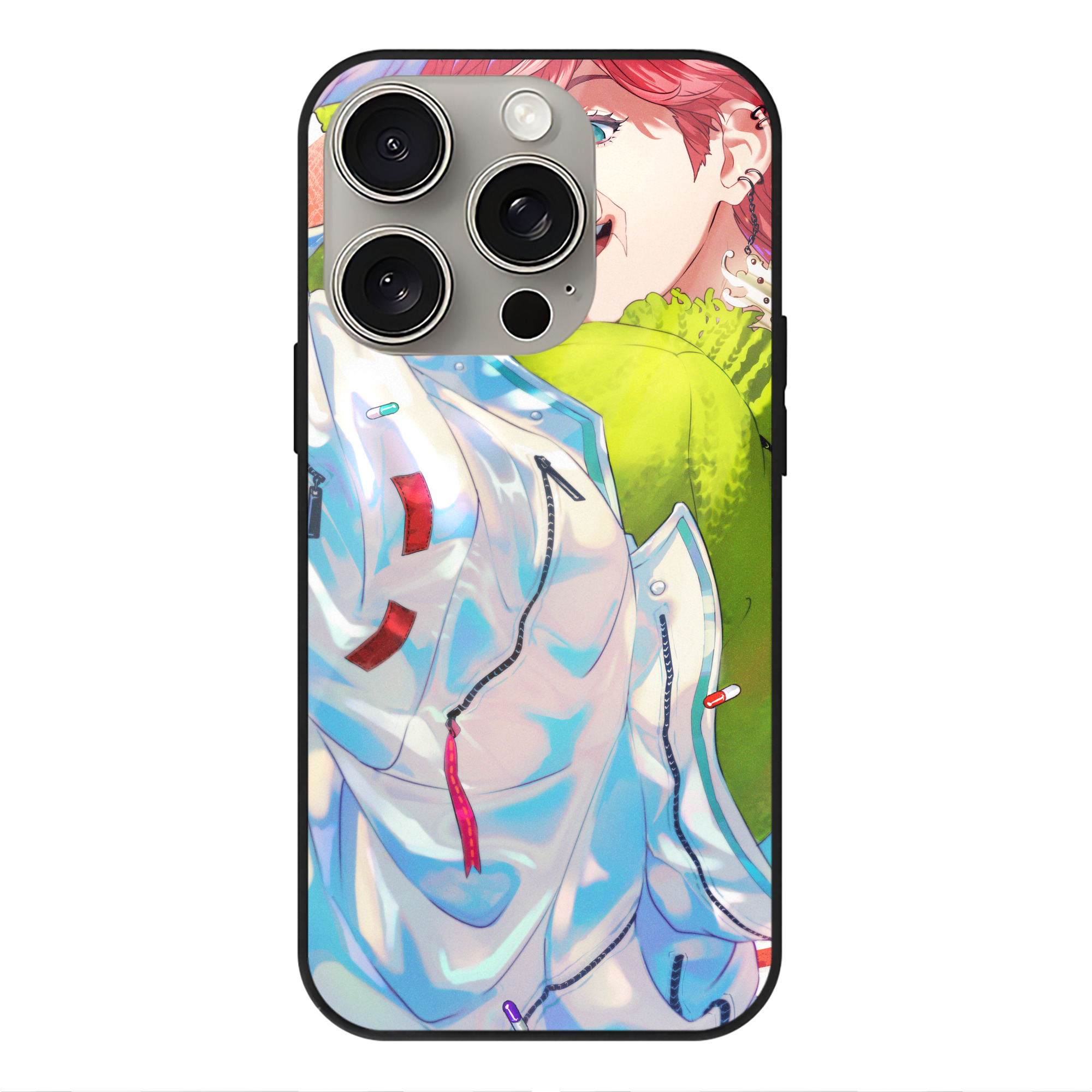 （画像用） 東京リベンジャーズ Tokyo Revengers 【iPhone15Pro対応】スマホケース 耐衝撃＆黄変防止 背面ガラス