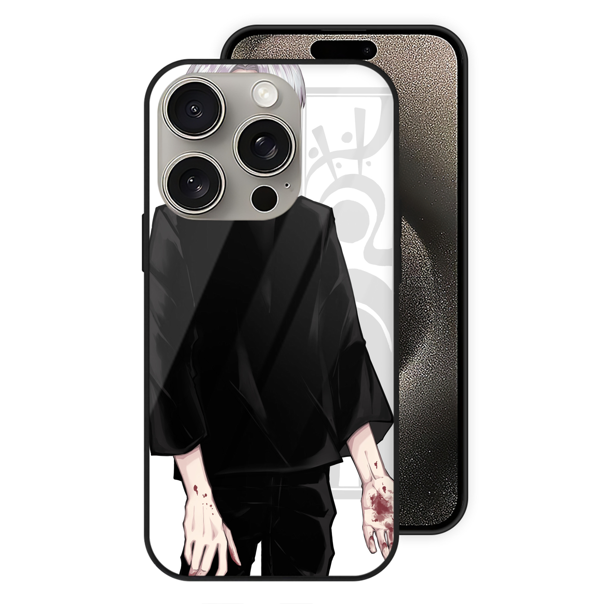 （画像用） 東京リベンジャーズ Tokyo Revengers 【iPhone15Pro対応】スマホケース 耐衝撃＆黄変防止 背面ガラス