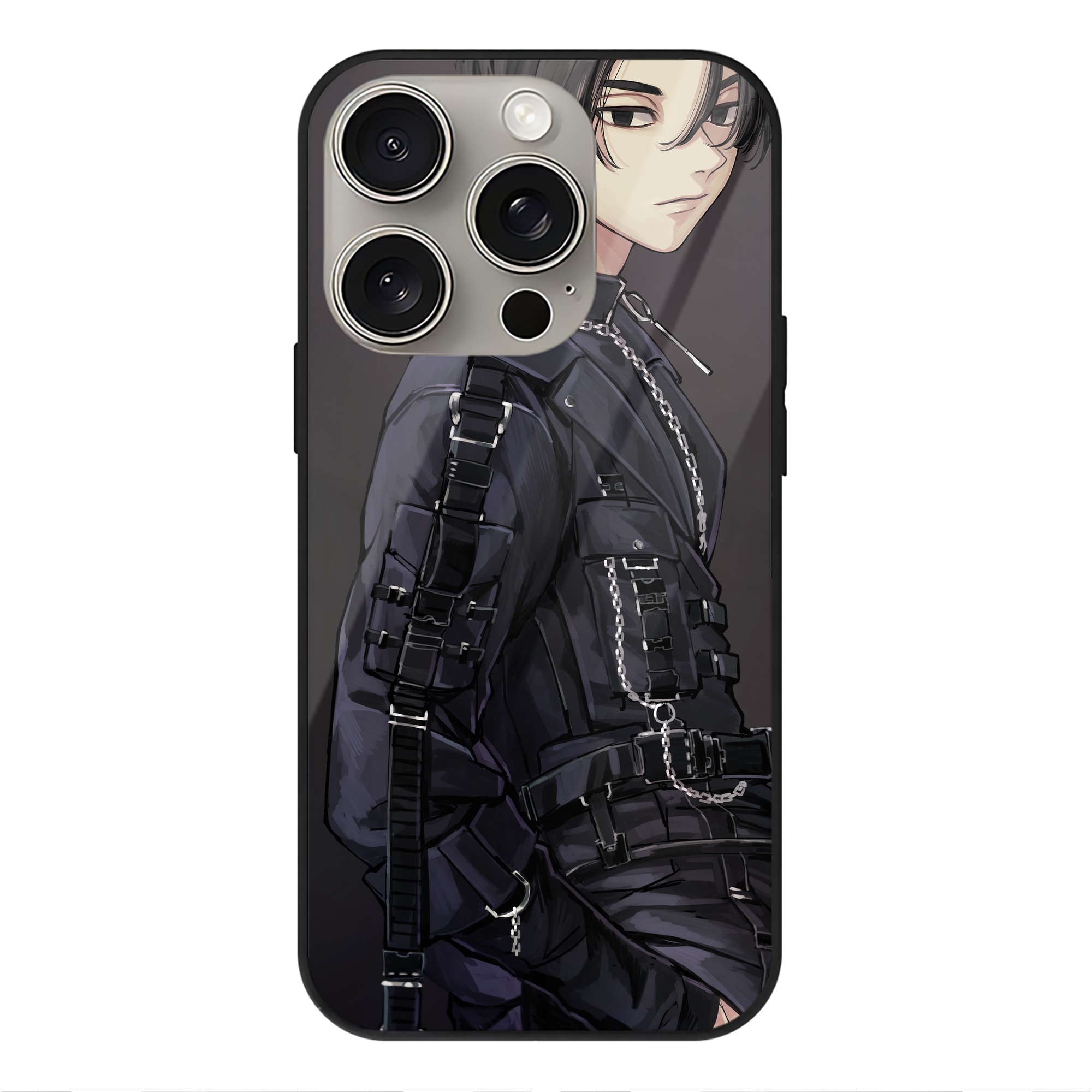 （画像用） 東京リベンジャーズ Tokyo Revengers 【iPhone15Pro対応】スマホケース 耐衝撃＆黄変防止 背面ガラス