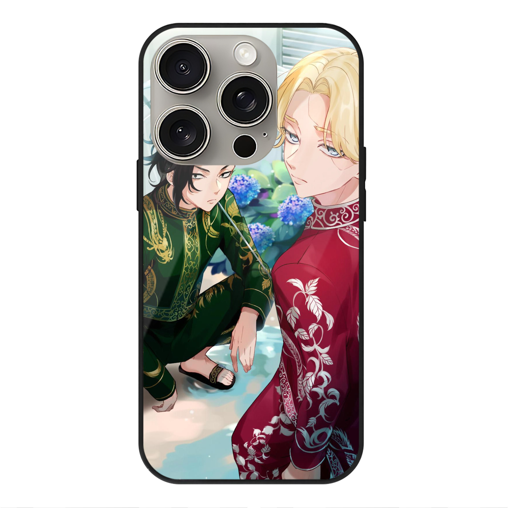 （画像用） 東京リベンジャーズ Tokyo Revengers 【iPhone15Pro対応】スマホケース 耐衝撃＆黄変防止 背面ガラス