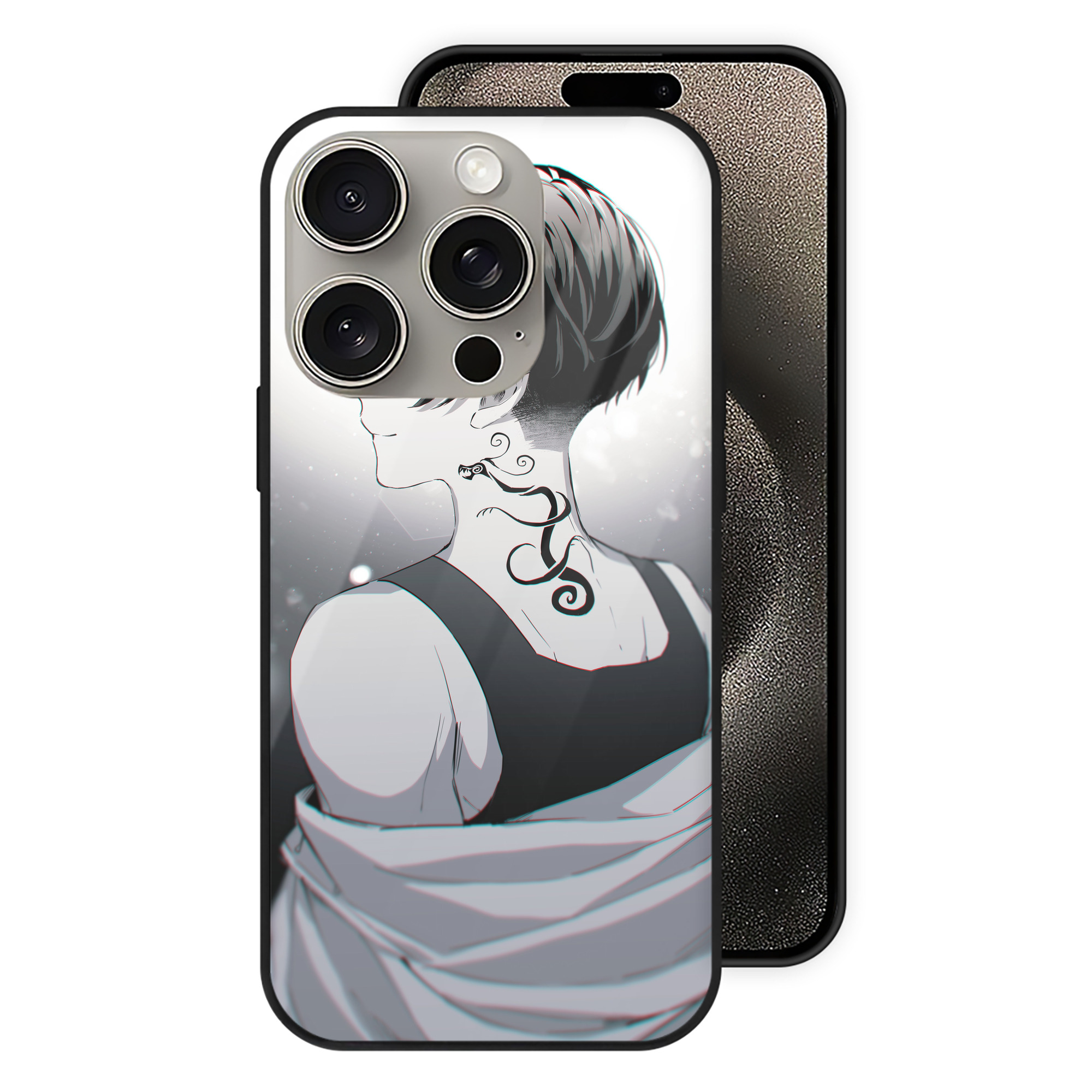 （画像用） 東京リベンジャーズ Tokyo Revengers 【iPhone15Pro対応】スマホケース 耐衝撃＆黄変防止 背面ガラス