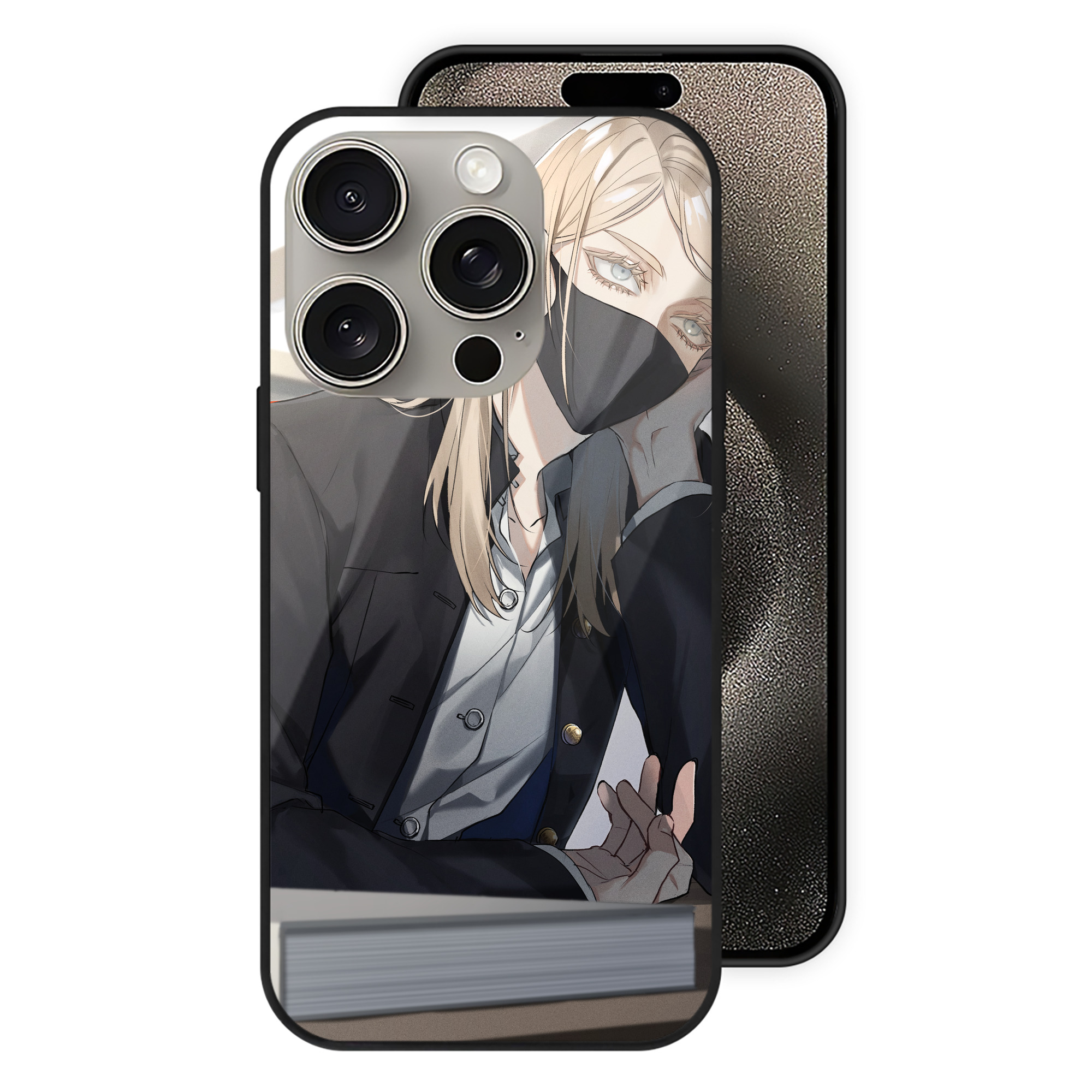 （画像用） 東京リベンジャーズ Tokyo Revengers 【iPhone15Pro対応】スマホケース 耐衝撃＆黄変防止 背面ガラス