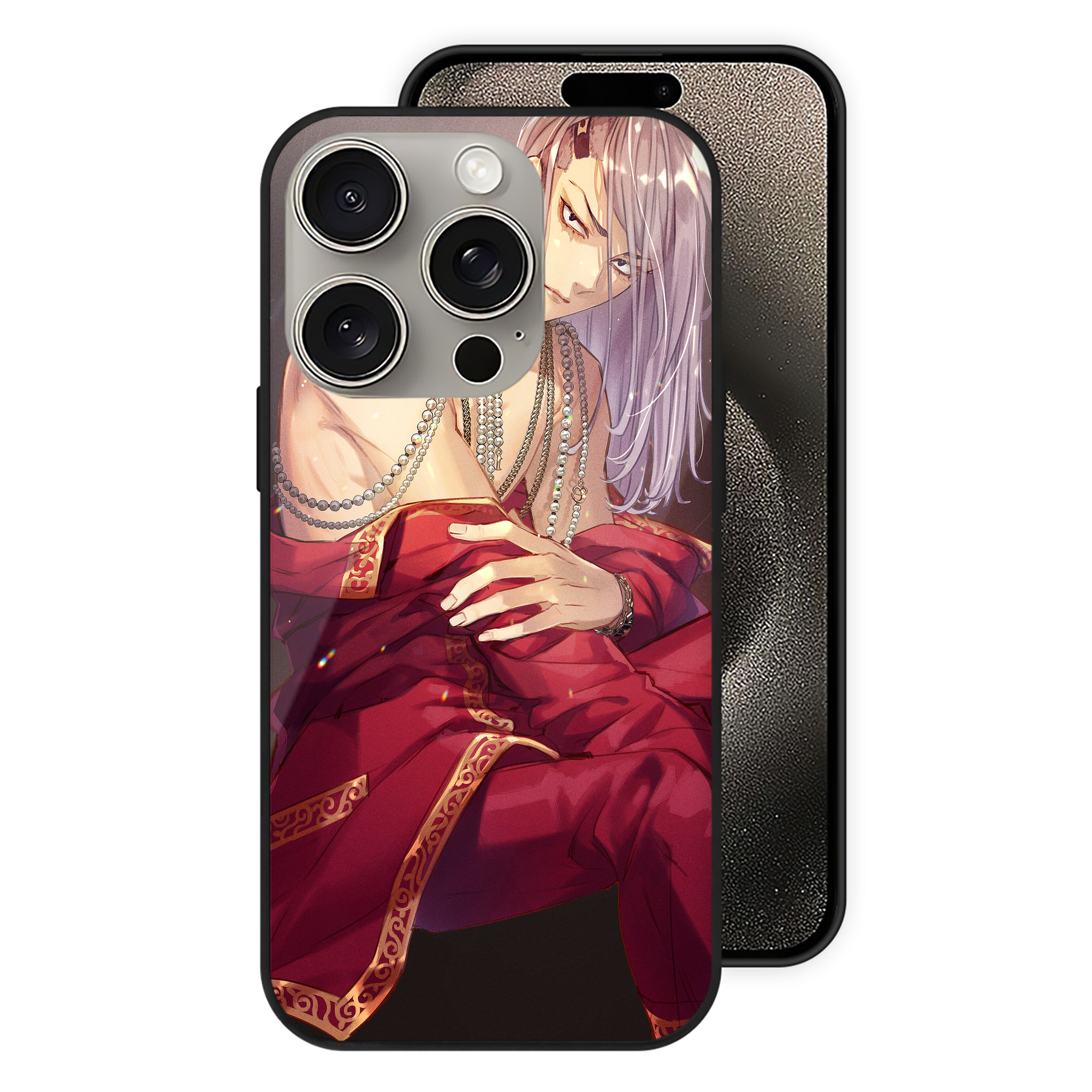 （画像用） 東京リベンジャーズ Tokyo Revengers 【iPhone15Pro対応】スマホケース 耐衝撃＆黄変防止 背面ガラス