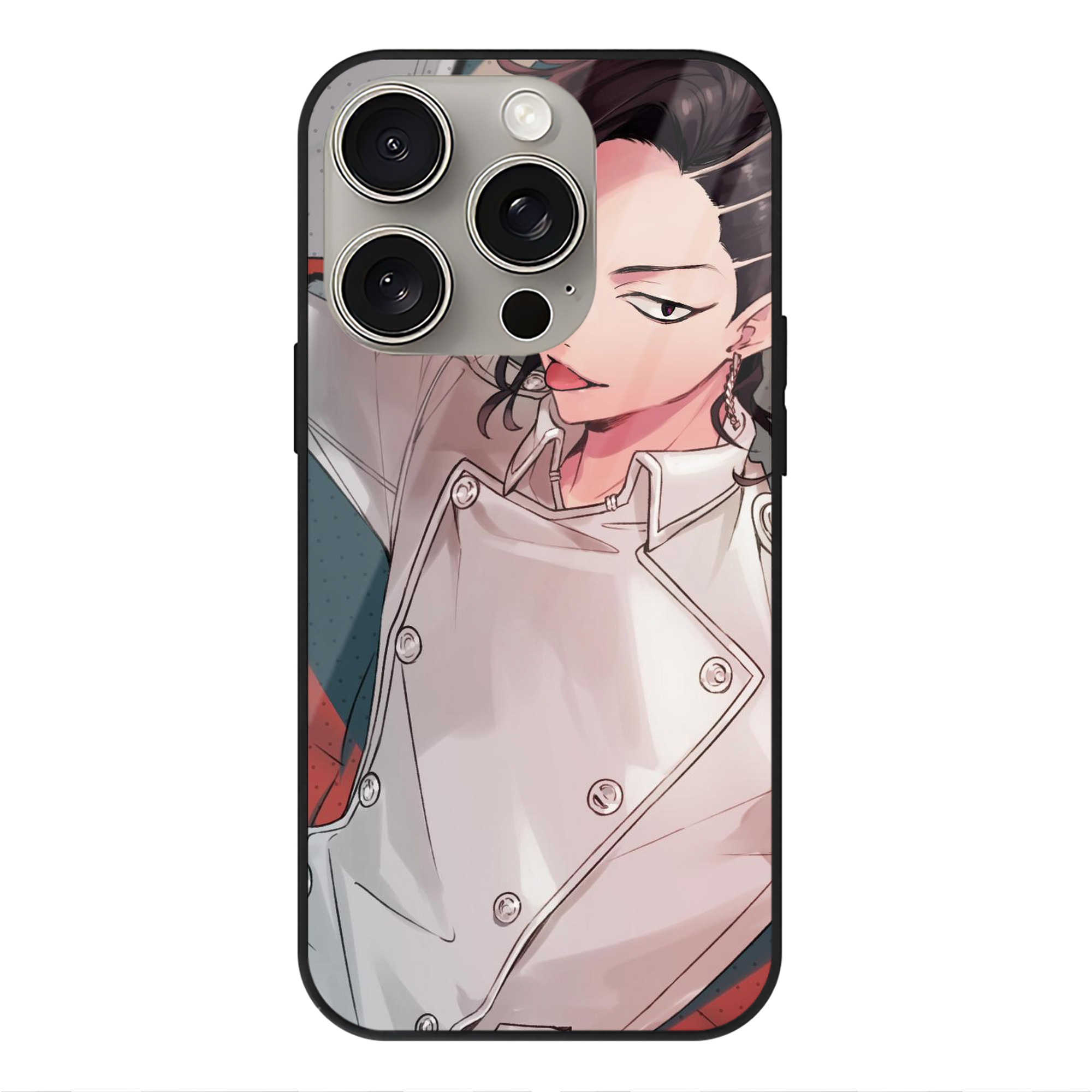 （画像用） 東京リベンジャーズ Tokyo Revengers 【iPhone15Pro対応】スマホケース 耐衝撃＆黄変防止 背面ガラス