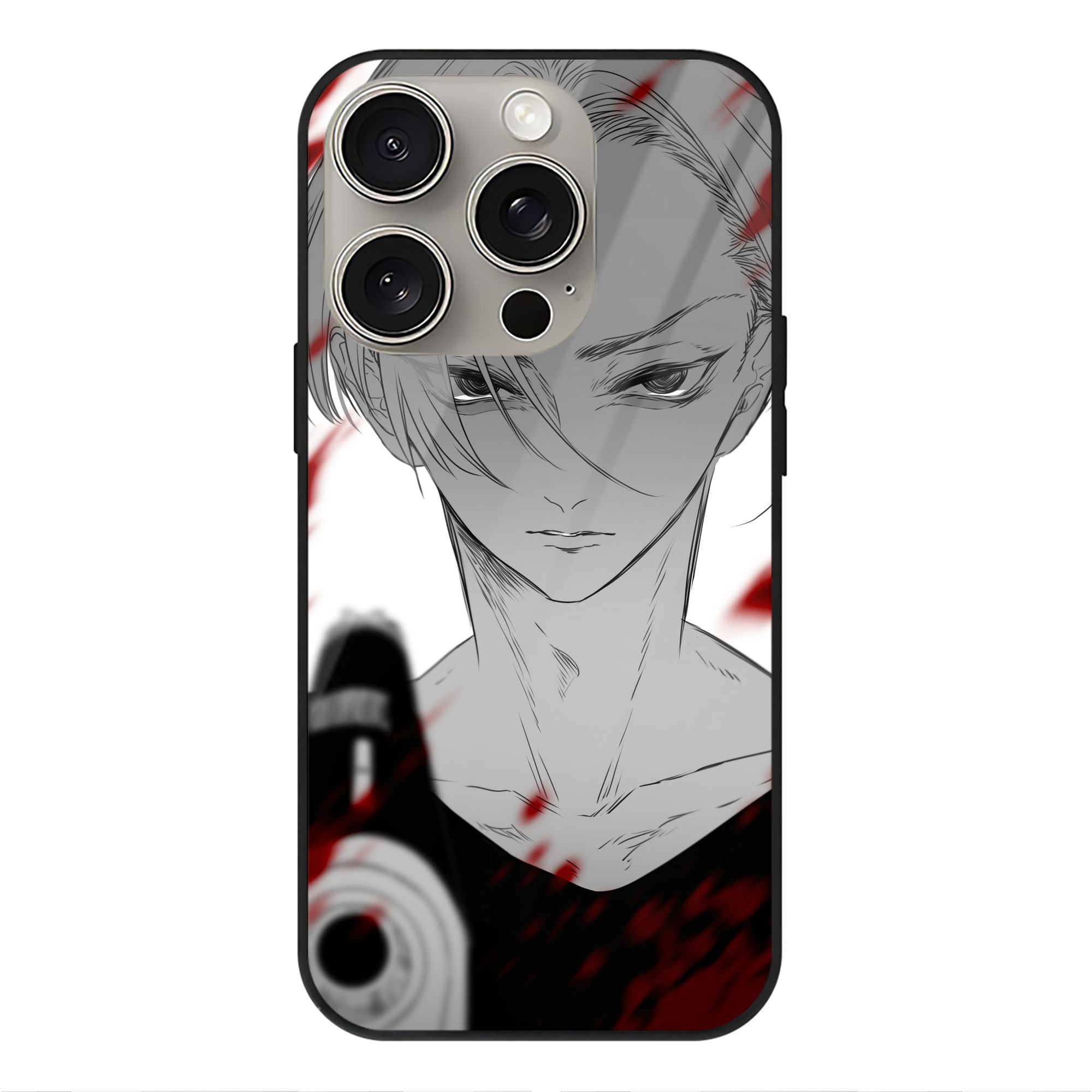 （画像用） 東京リベンジャーズ Tokyo Revengers 【iPhone15Pro対応】スマホケース 耐衝撃＆黄変防止 背面ガラス