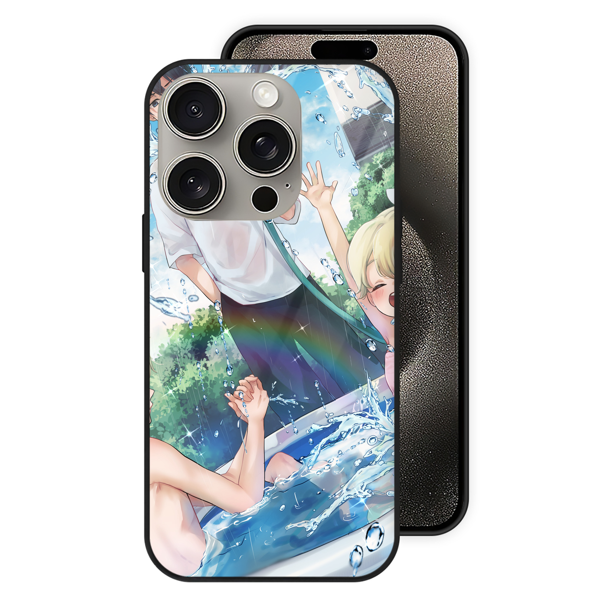 （画像用） 東京リベンジャーズ Tokyo Revengers 【iPhone15Pro対応】スマホケース 耐衝撃＆黄変防止 背面ガラス