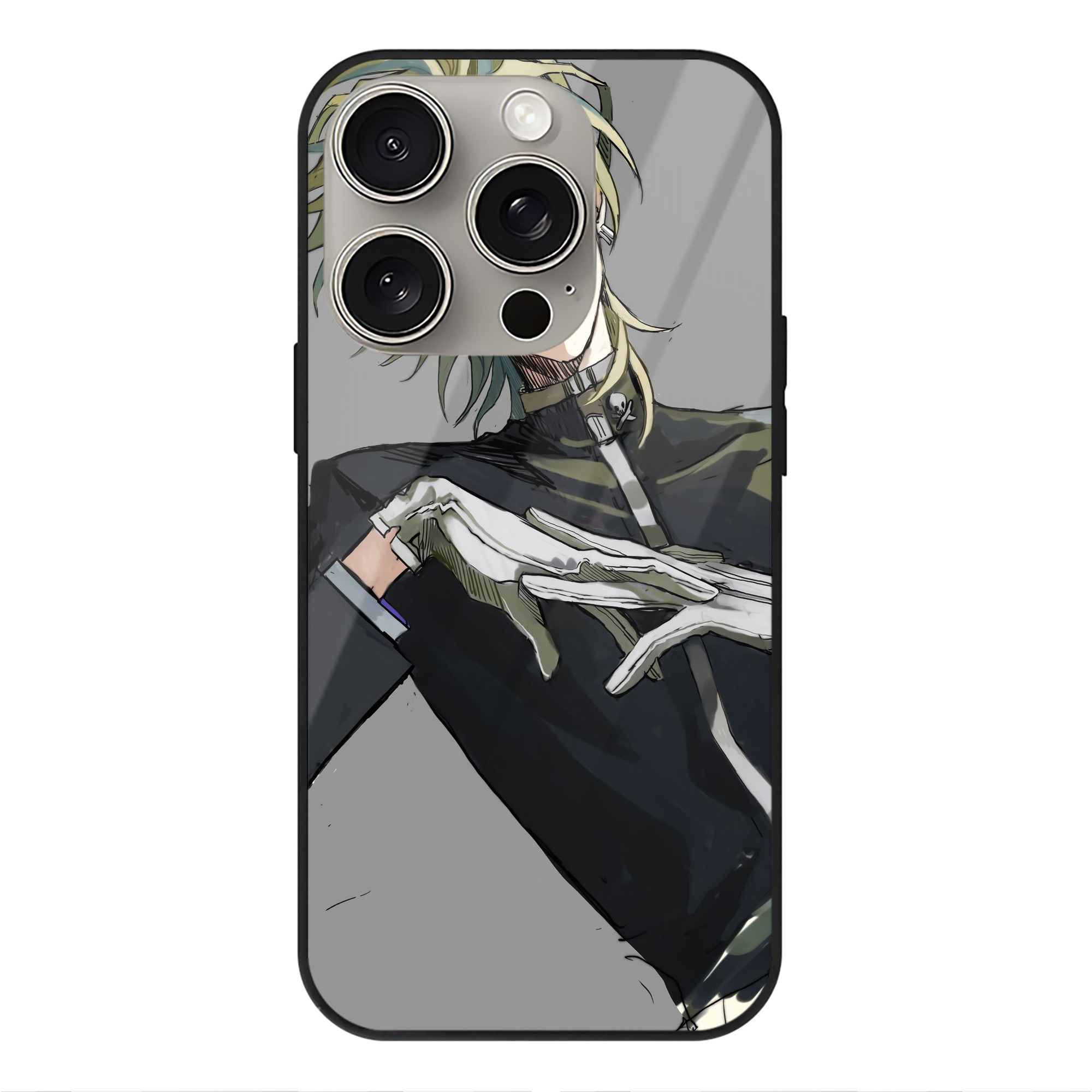 （画像用） 東京リベンジャーズ Tokyo Revengers 【iPhone15Pro対応】スマホケース 耐衝撃＆黄変防止 背面ガラス