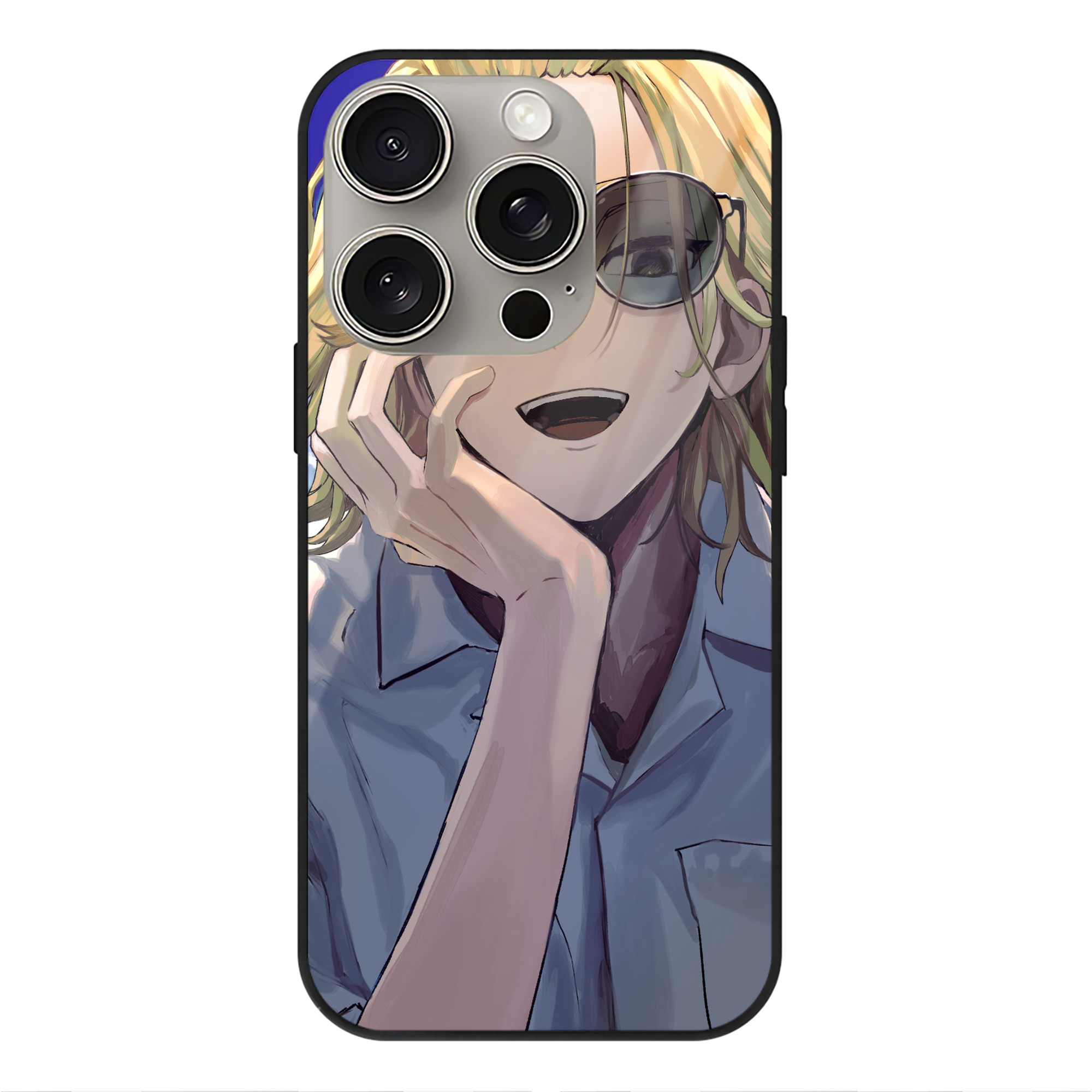 （画像用） 東京リベンジャーズ Tokyo Revengers 【iPhone15Pro対応】スマホケース 耐衝撃＆黄変防止 背面ガラス