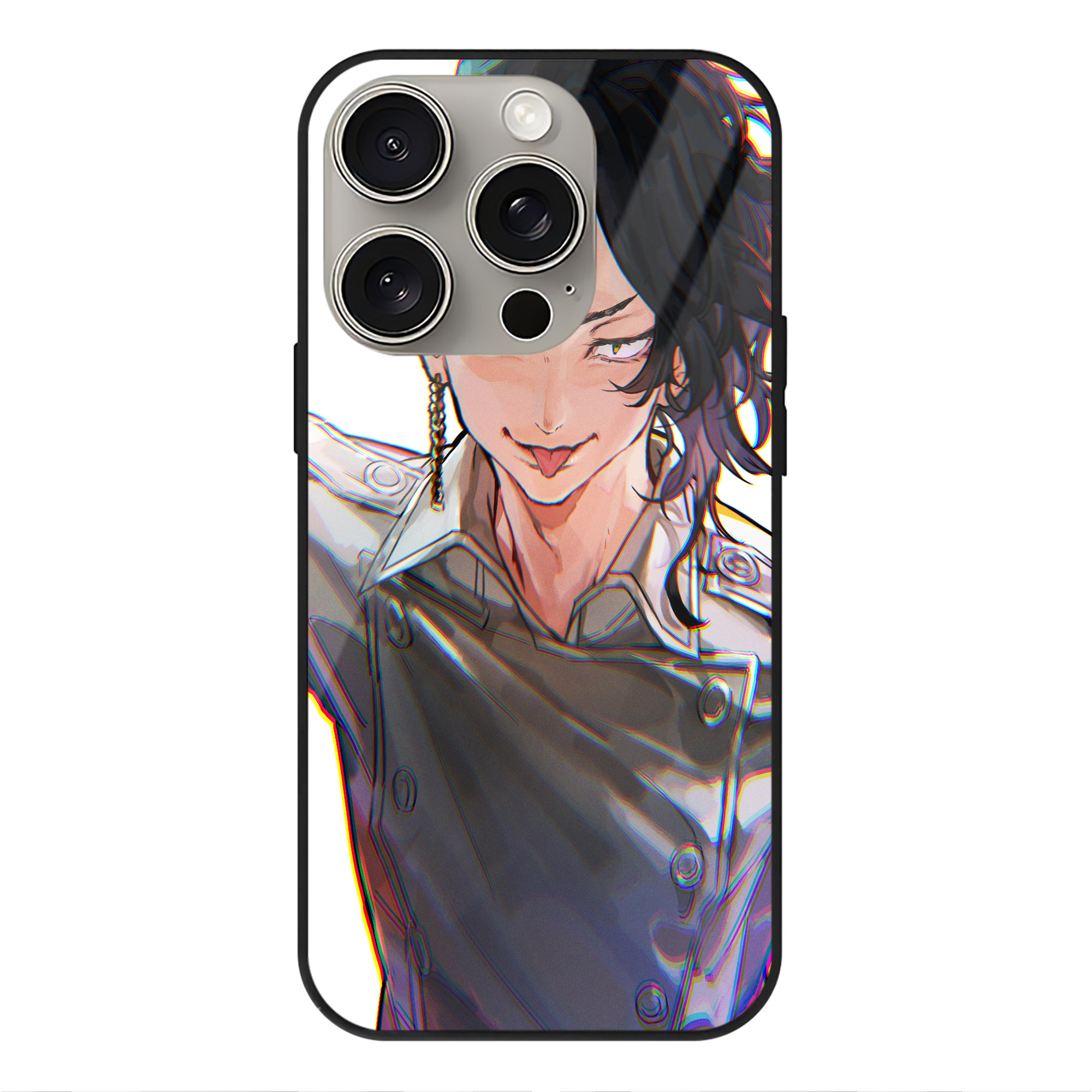 （画像用） 東京リベンジャーズ Tokyo Revengers 【iPhone15Pro対応】スマホケース 耐衝撃＆黄変防止 背面ガラス