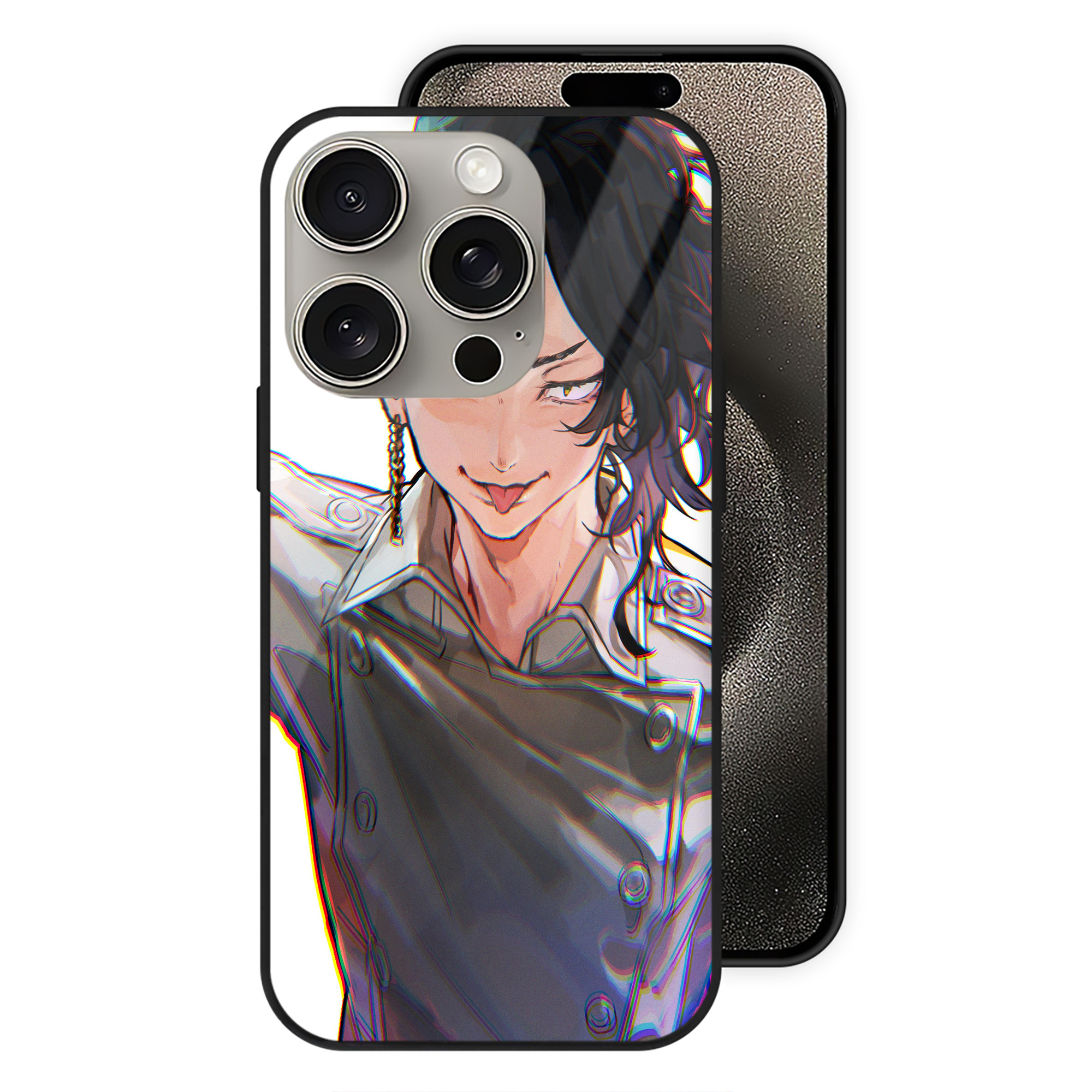 （画像用） 東京リベンジャーズ Tokyo Revengers 【iPhone15Pro対応】スマホケース 耐衝撃＆黄変防止 背面ガラス