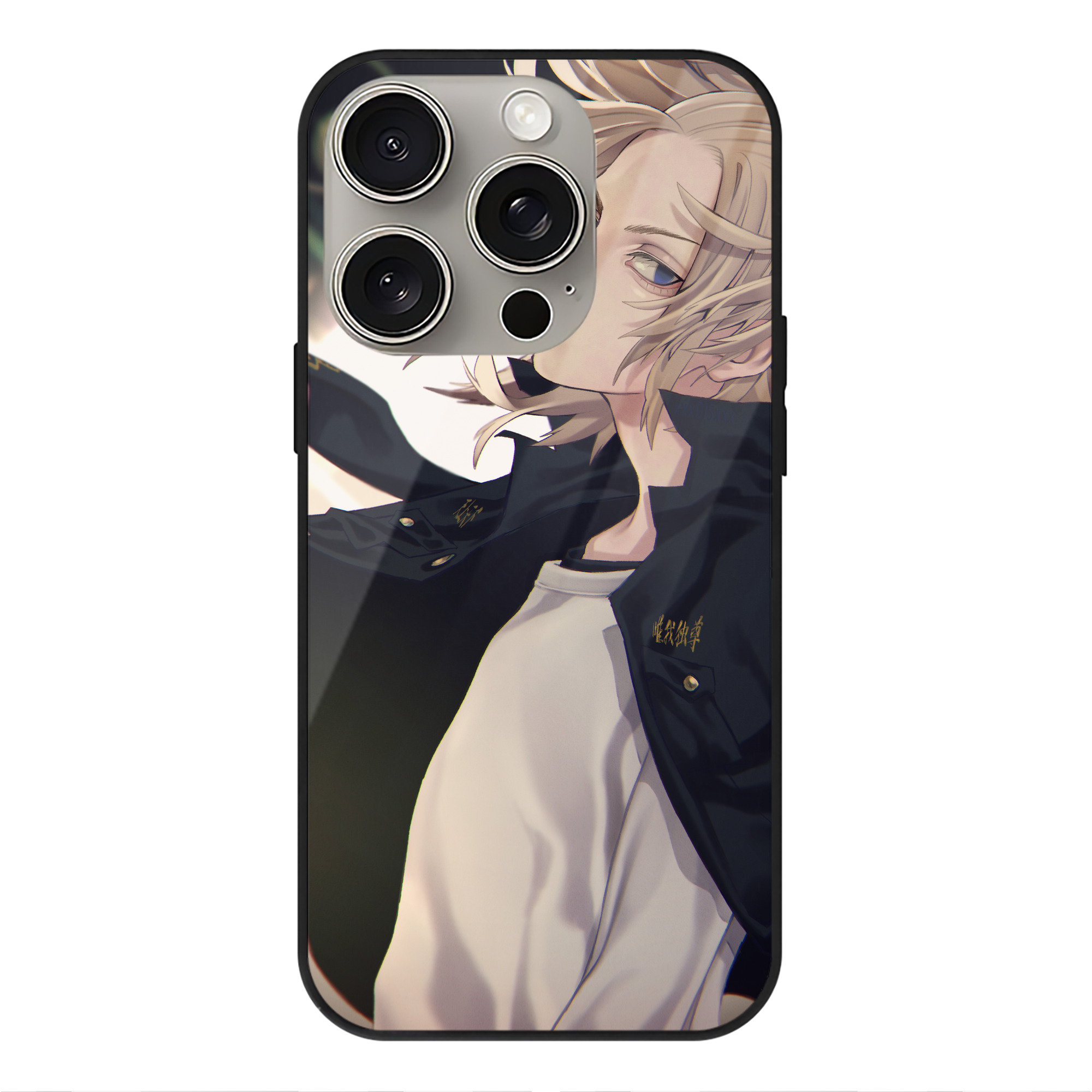 （画像用） 東京リベンジャーズ Tokyo Revengers 【iPhone15Pro対応】スマホケース 耐衝撃＆黄変防止 背面ガラス