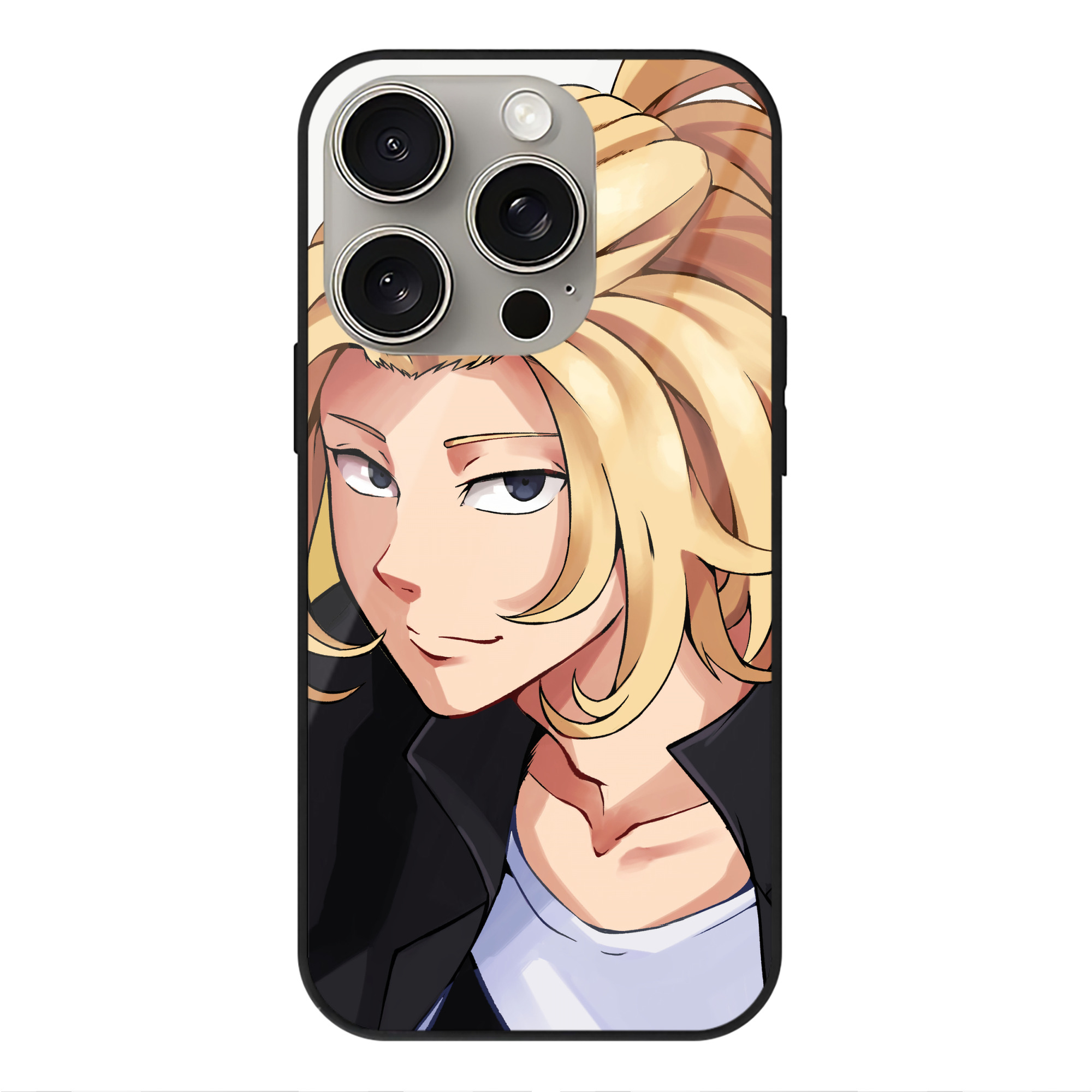 （画像用） 東京リベンジャーズ Tokyo Revengers 【iPhone15Pro対応】スマホケース 耐衝撃＆黄変防止 背面ガラス