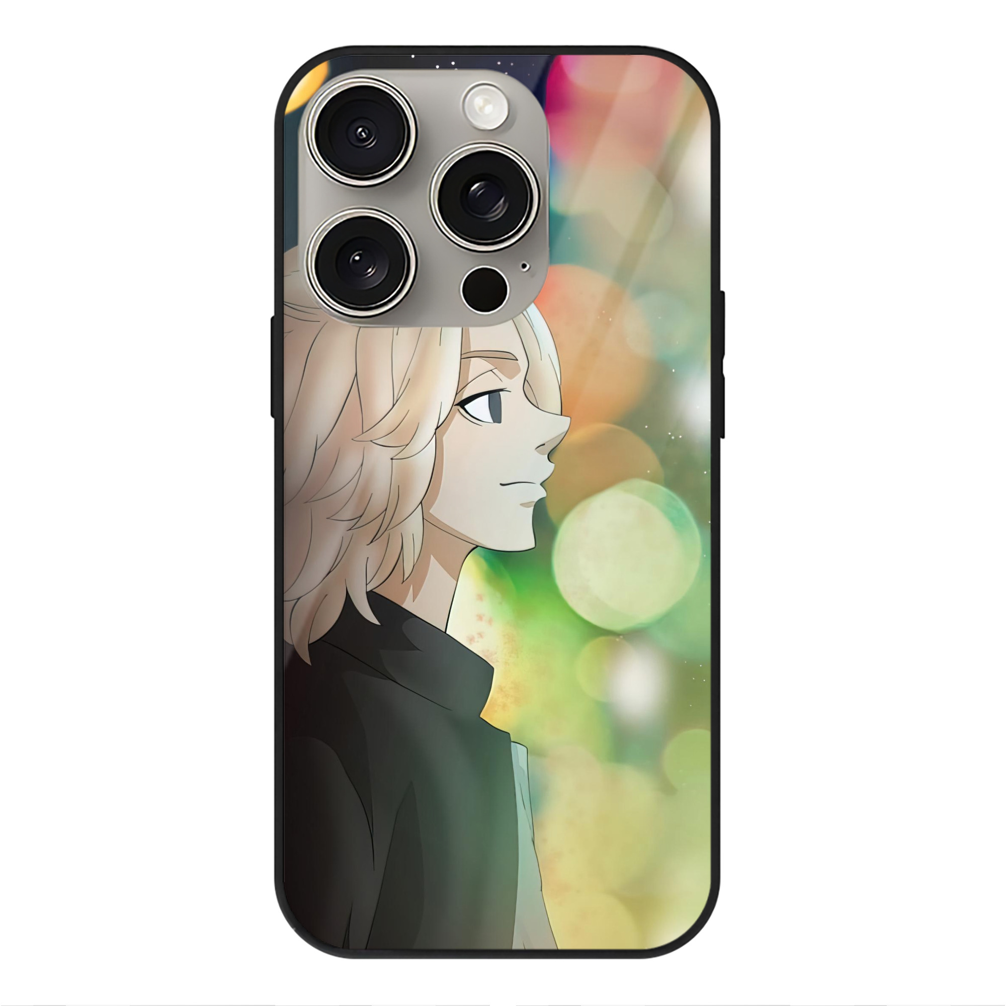 （画像用） 東京リベンジャーズ Tokyo Revengers 【iPhone15Pro対応】スマホケース 耐衝撃＆黄変防止 背面ガラス