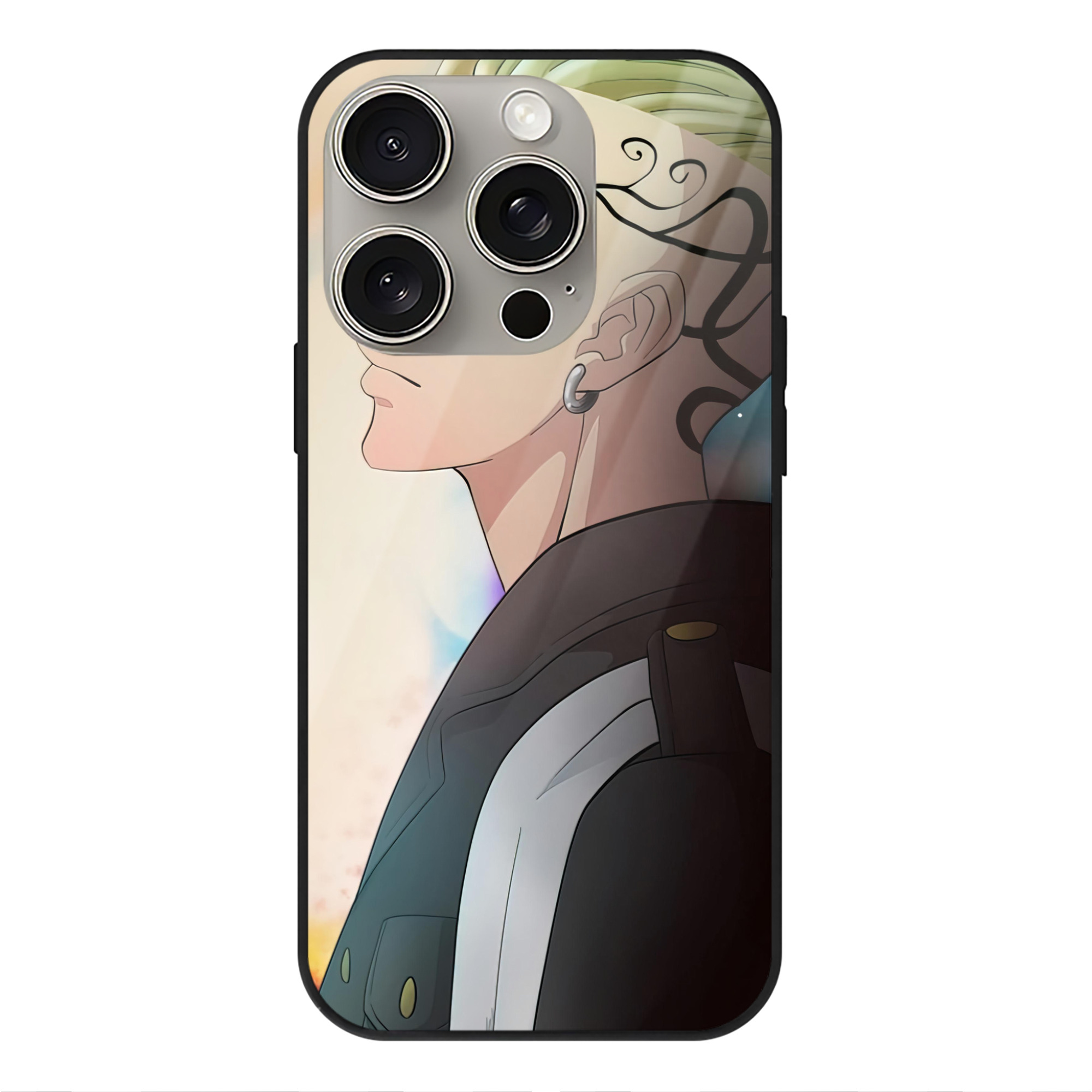 （画像用） 東京リベンジャーズ Tokyo Revengers 【iPhone15Pro対応】スマホケース 耐衝撃＆黄変防止 背面ガラス