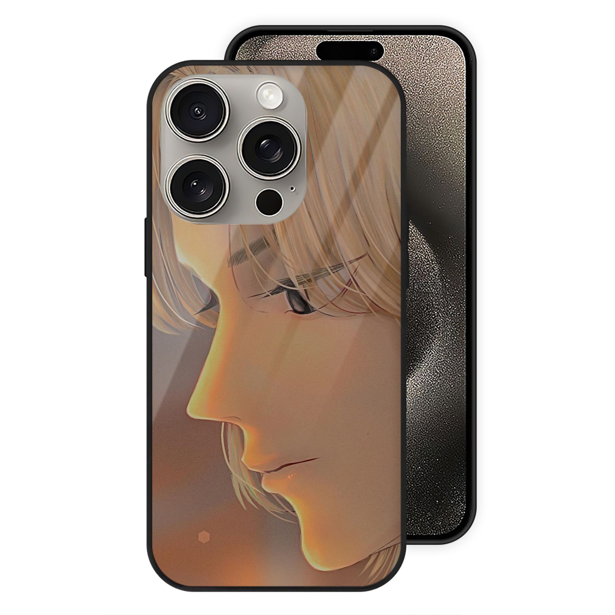 （画像用） 東京リベンジャーズ Tokyo Revengers 【iPhone15Pro対応】スマホケース 耐衝撃＆黄変防止 背面ガラス