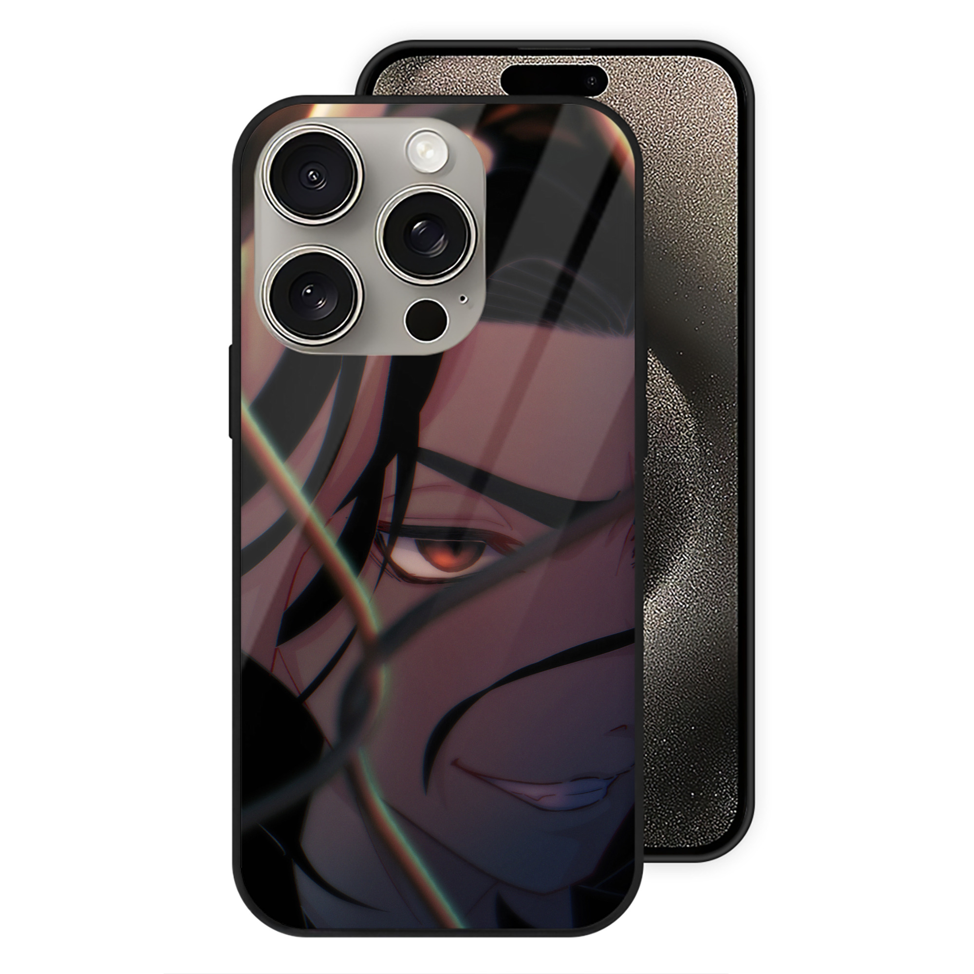 東京リベンジャーズ Tokyo Revengers 【iPhone15Pro対応】スマホケース 耐衝撃＆黄変防止 背面ガラス