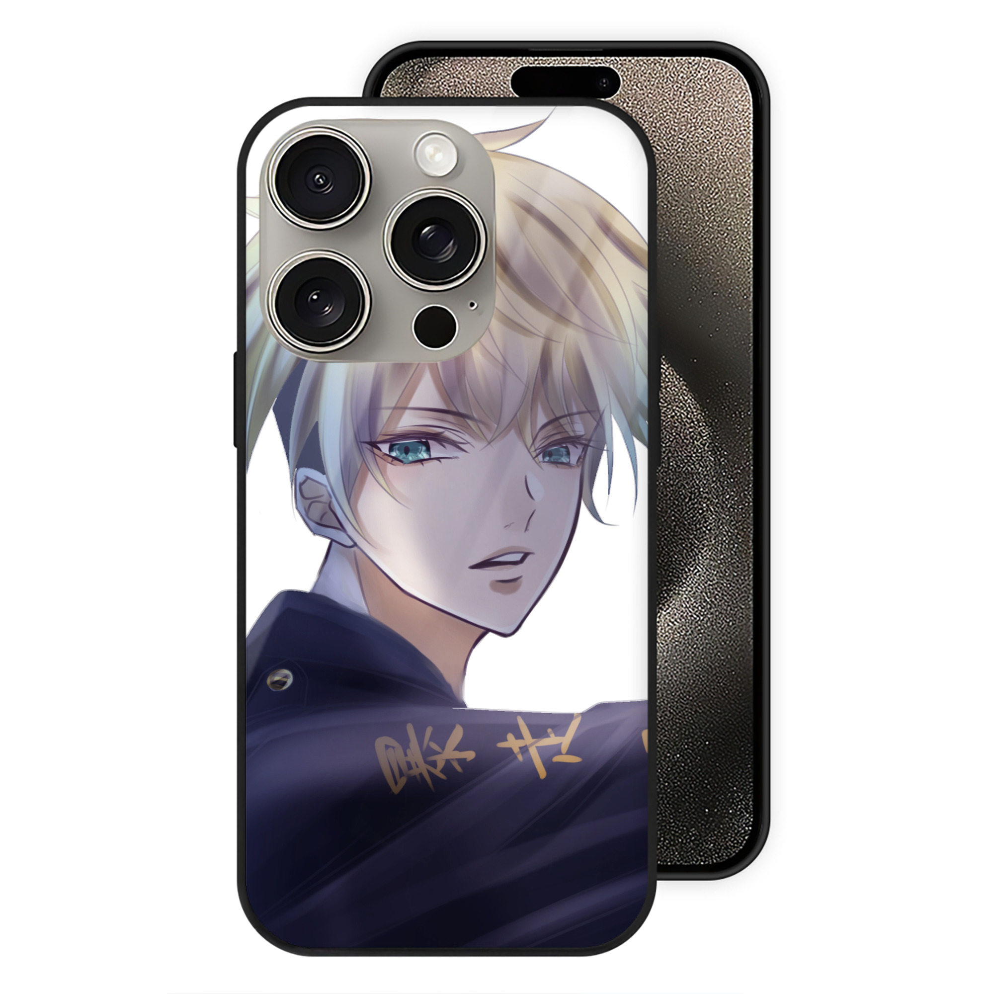 （画像用） 東京リベンジャーズ Tokyo Revengers 【iPhone15Pro対応】スマホケース 耐衝撃＆黄変防止 背面ガラス