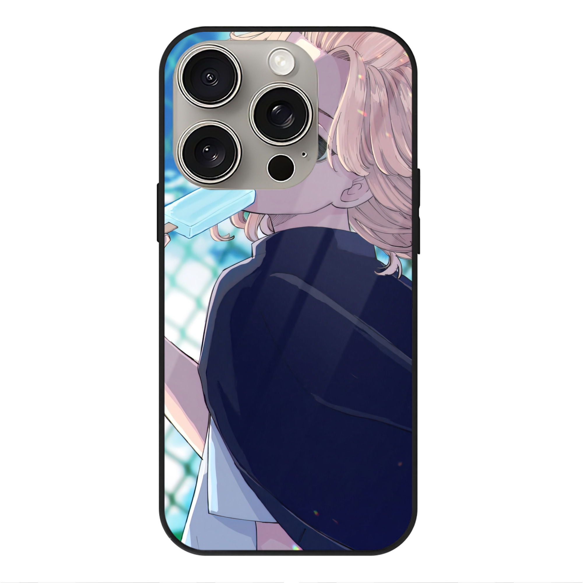 （画像用） 東京リベンジャーズ Tokyo Revengers 【iPhone15Pro対応】スマホケース 耐衝撃＆黄変防止 背面ガラス