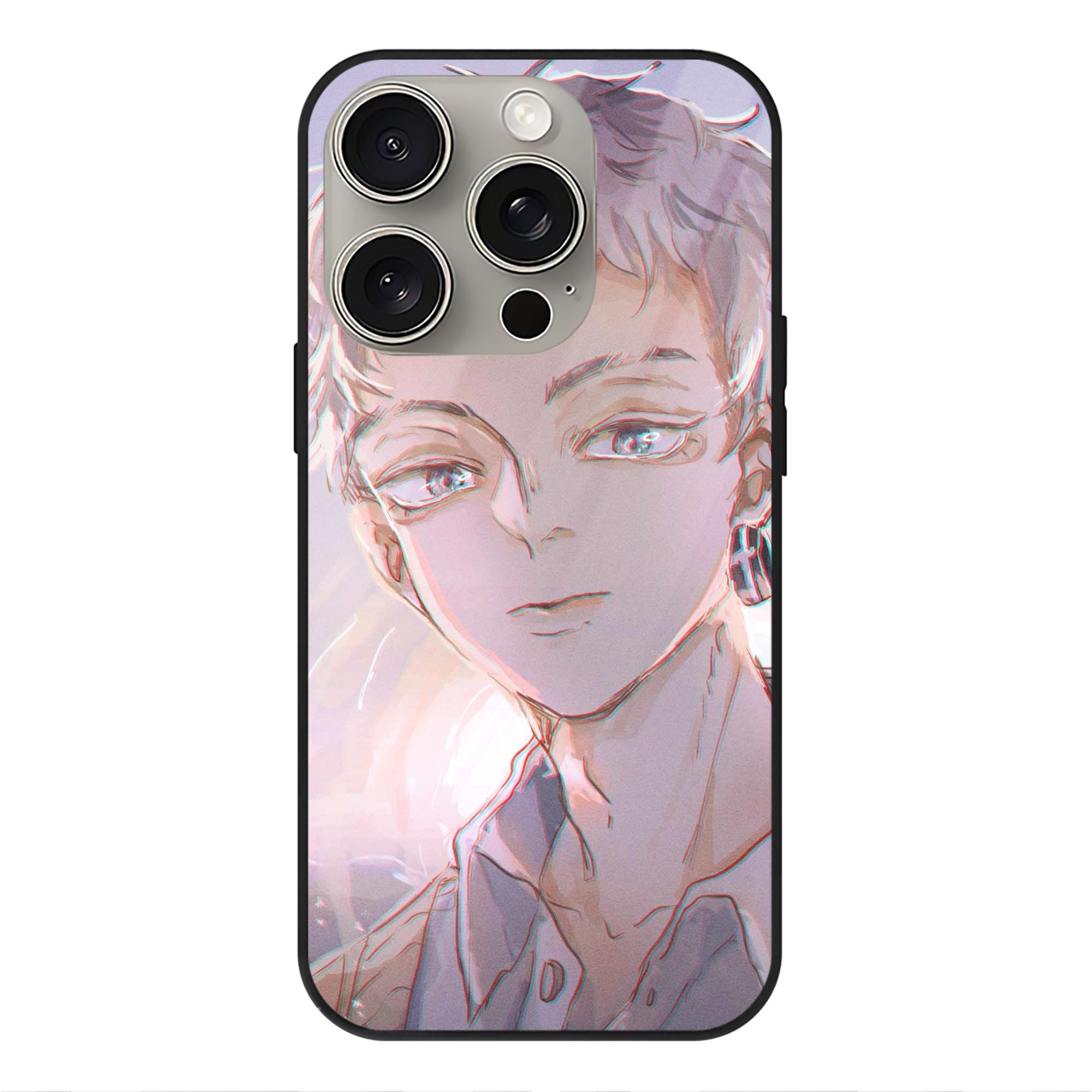 （画像用） 東京リベンジャーズ Tokyo Revengers 【iPhone15Pro対応】スマホケース 耐衝撃＆黄変防止 背面ガラス