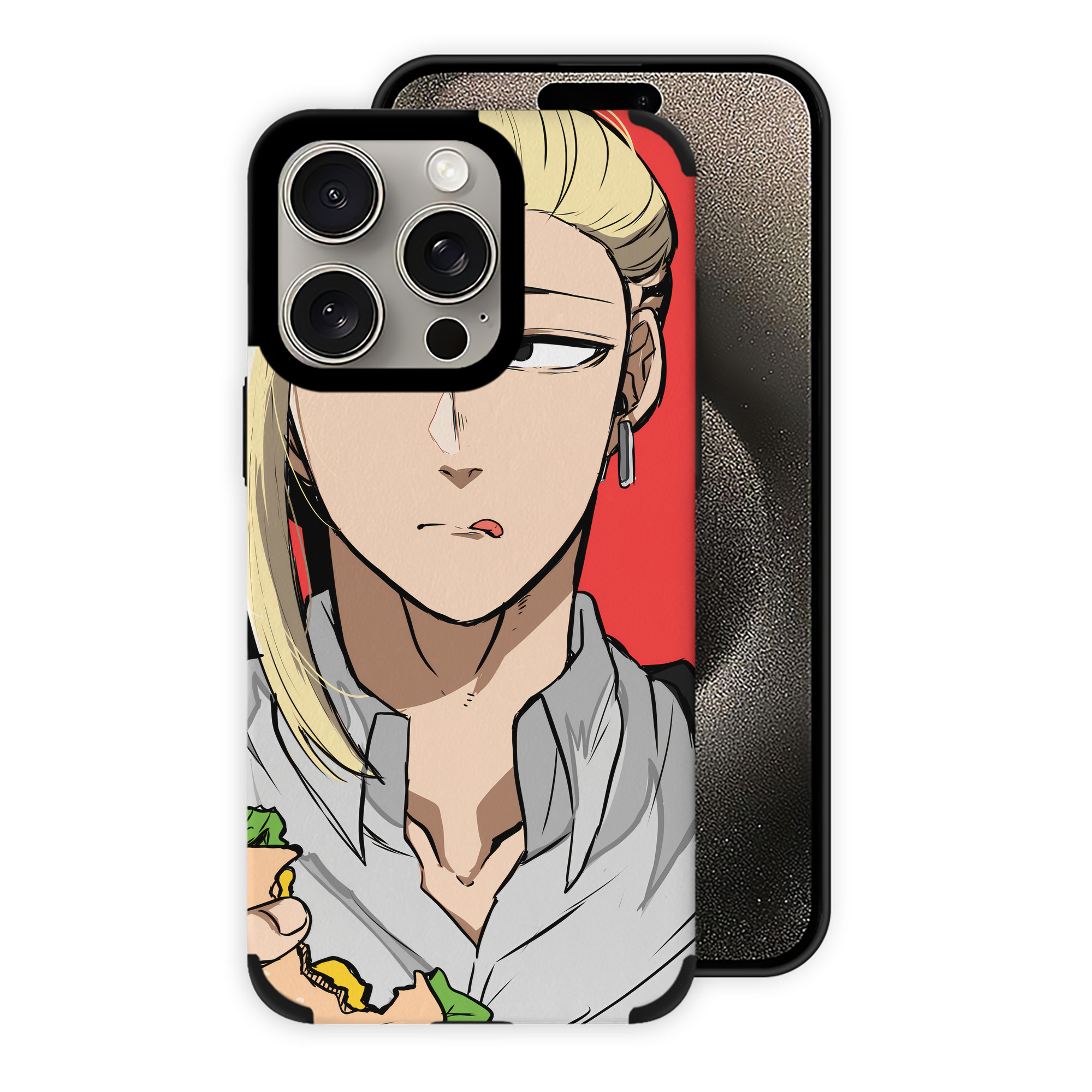 （画像用） 東京リベンジャーズ Tokyo Revengers 【iPhone15ProMax対応】 PUレザー スマホケース 耐衝撃＆黄変防止