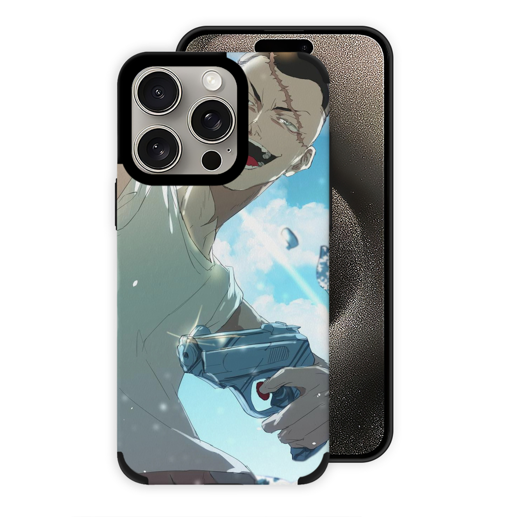 （画像用） 東京リベンジャーズ Tokyo Revengers 【iPhone15ProMax対応】 PUレザー スマホケース 耐衝撃＆黄変防止